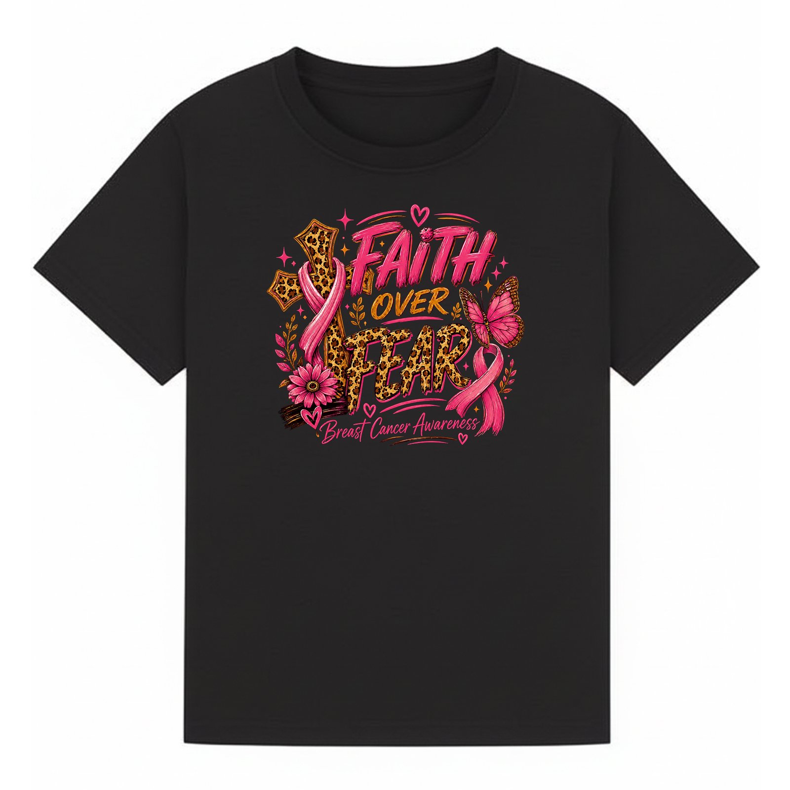 BCAOC04 artwork on Black T-shirt