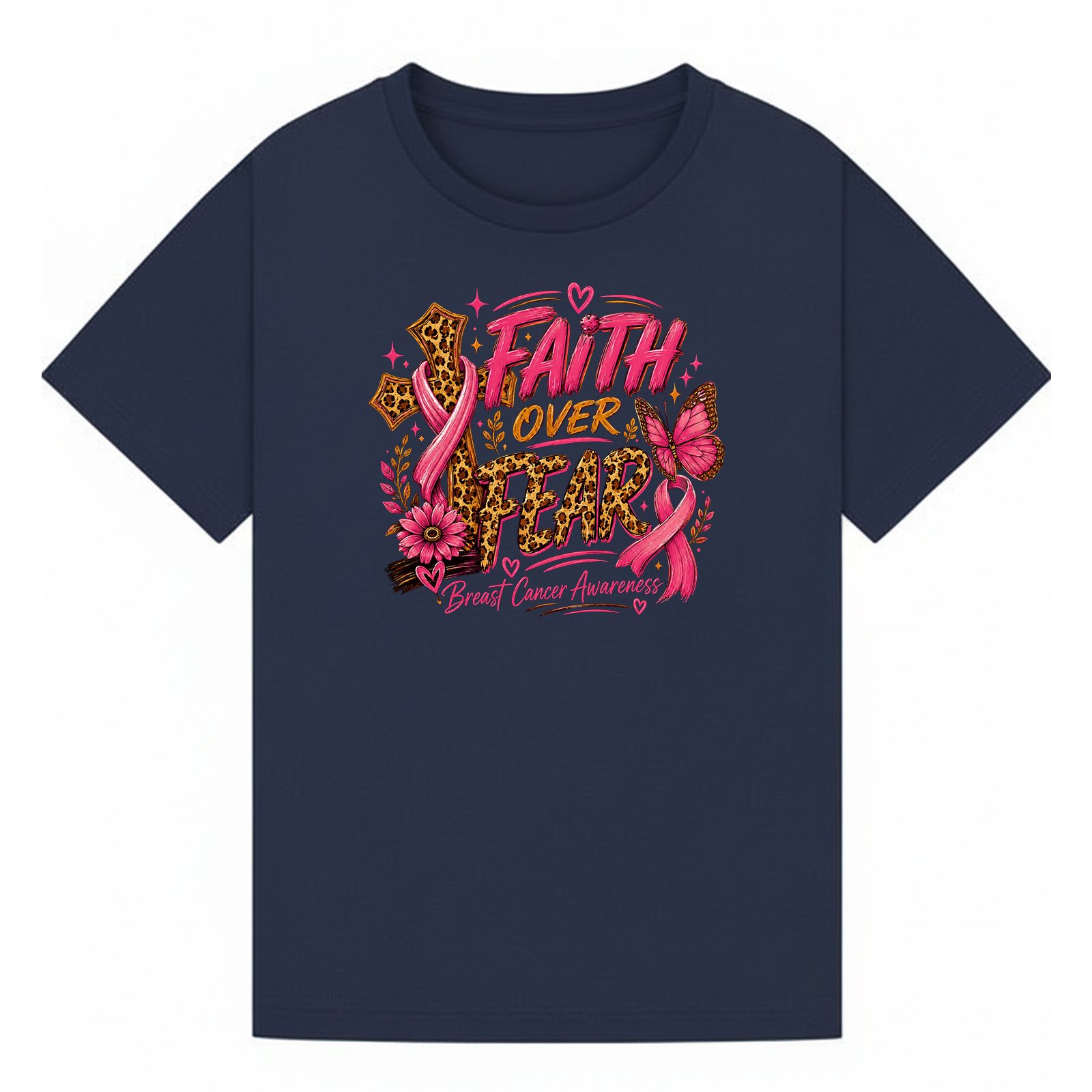 BCAOC04 artwork on Navy T-shirt