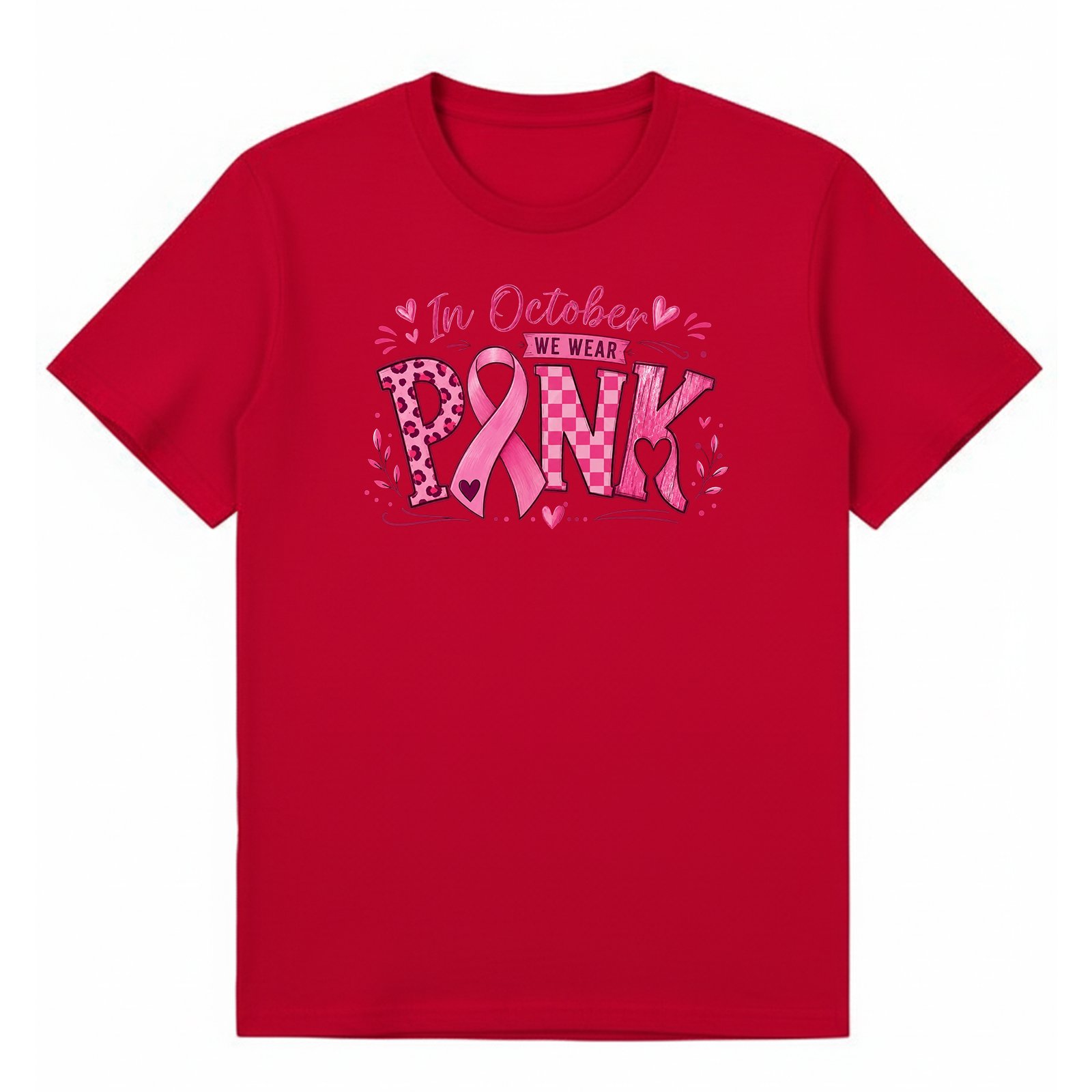 BCAOC08 artwork on Red T-shirt