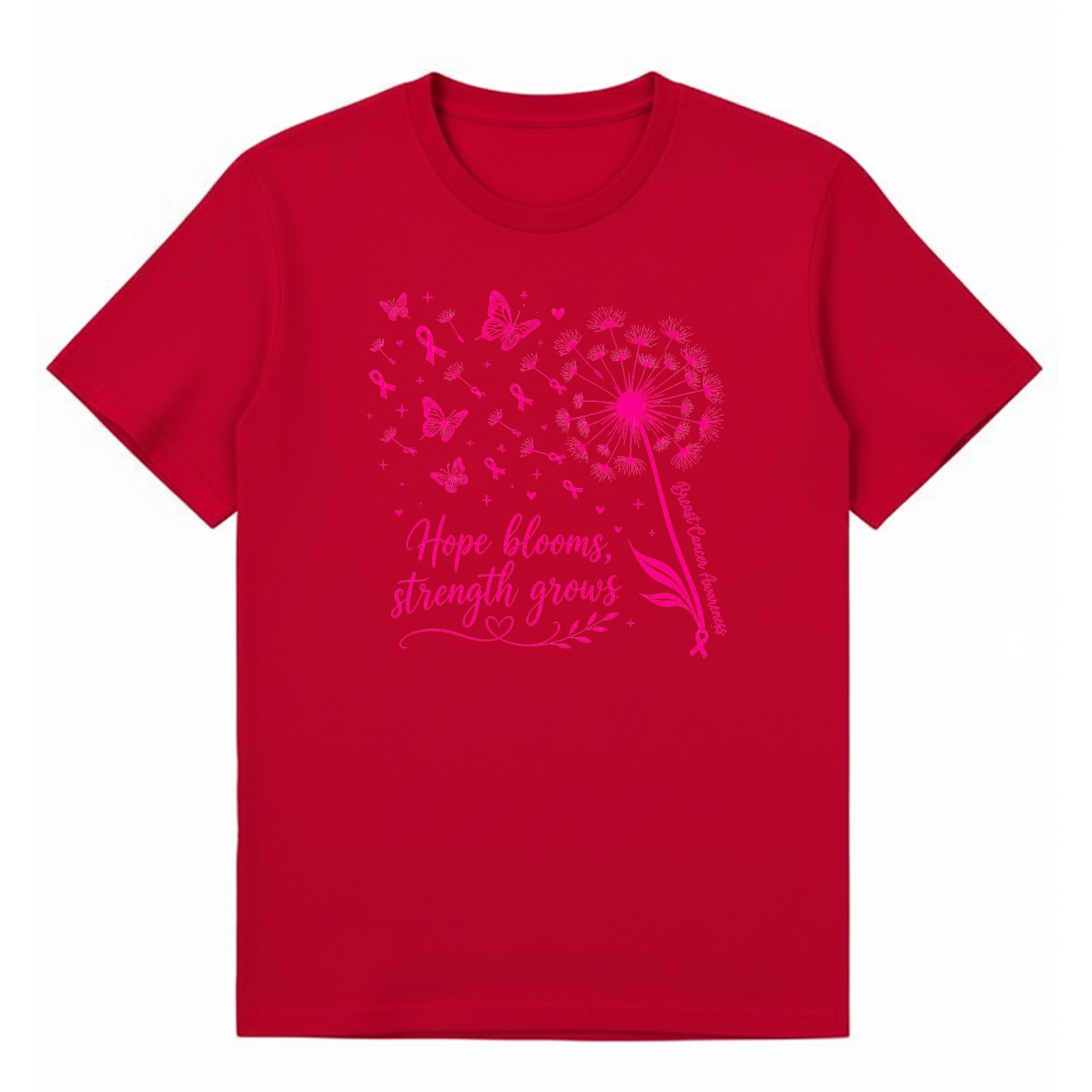 BCAOC18 artwork on Red T-shirt