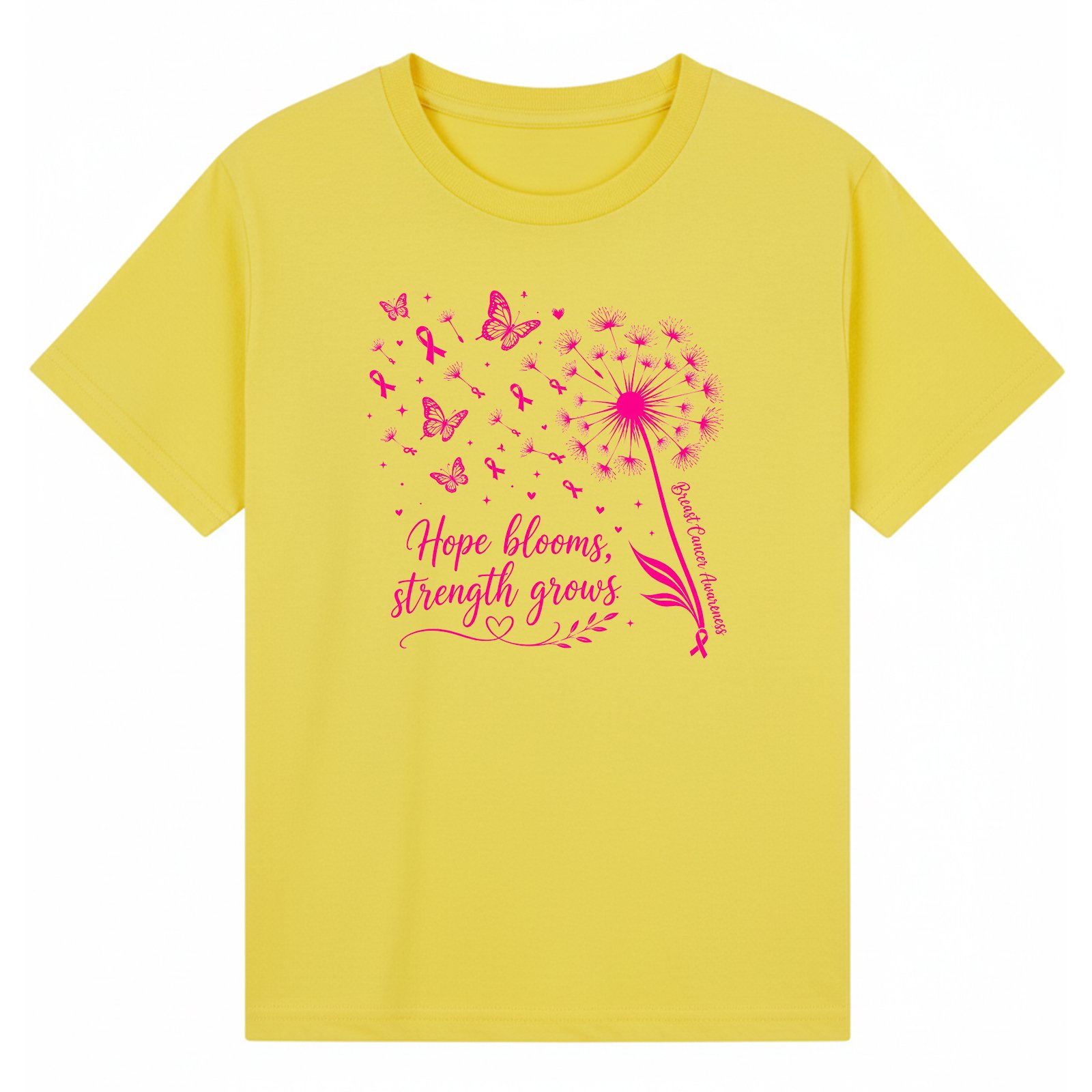 BCAOC18 artwork on Yellow T-shirt