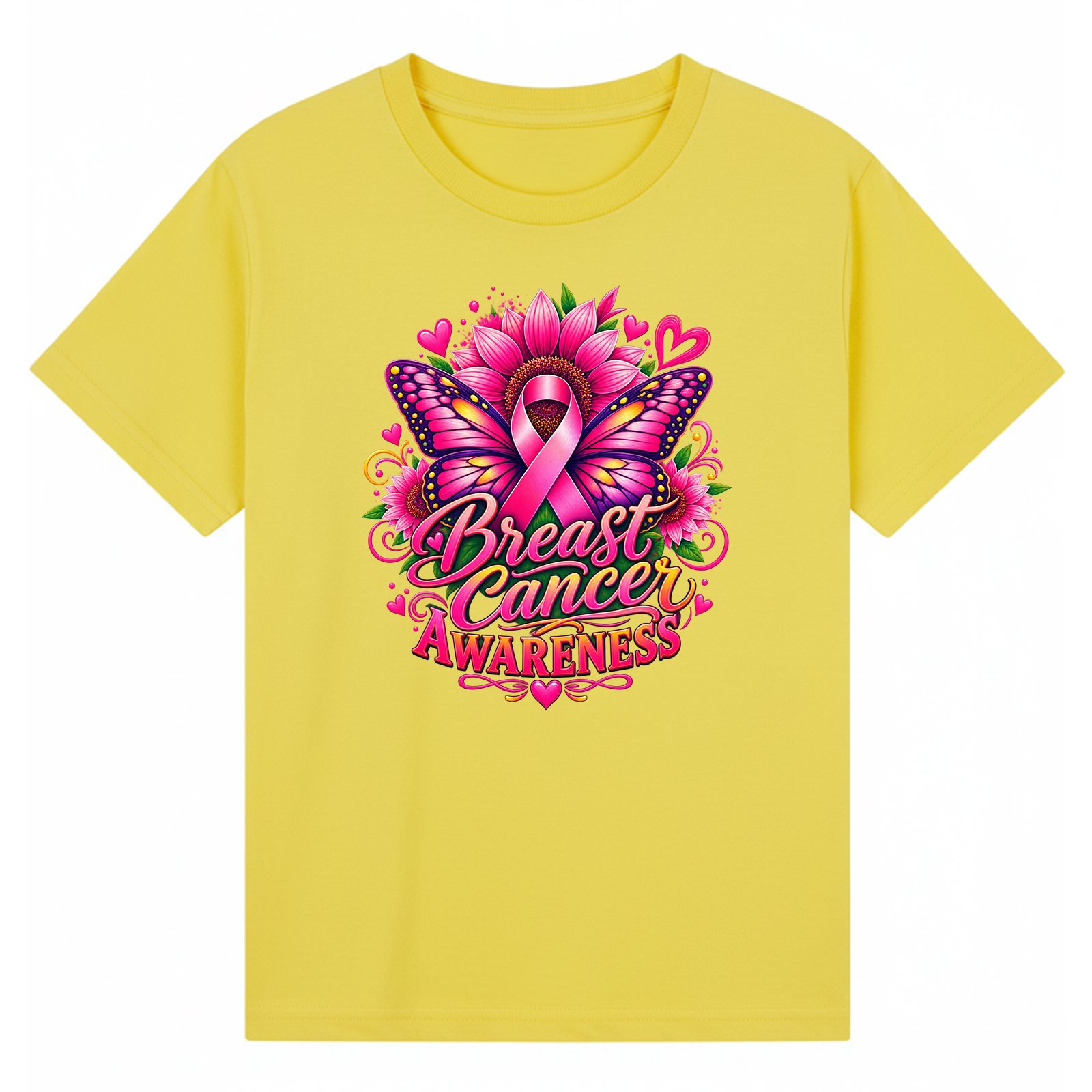 BCAOC25 artwork on Yellow T-shirt
