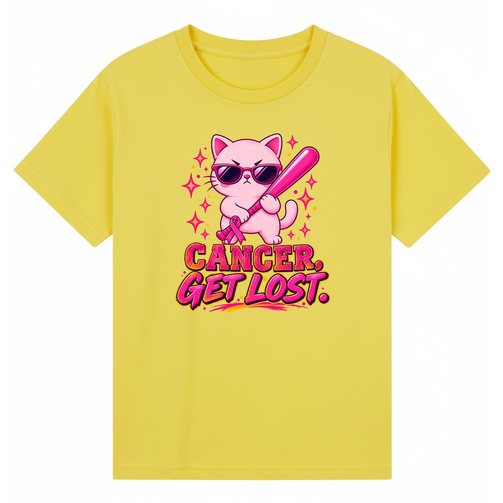 BCAOC29 artwork on Yellow T-shirt