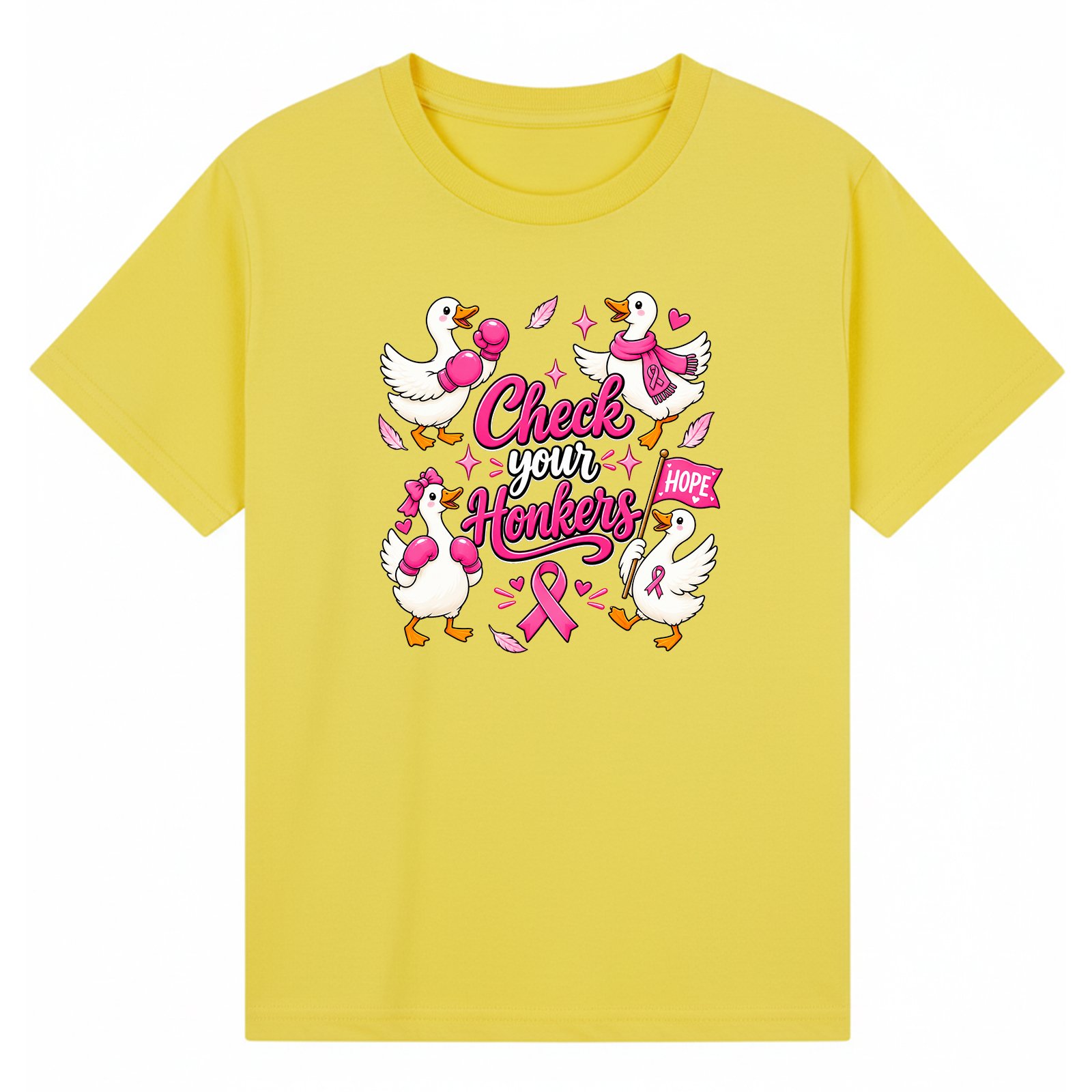 BCAOC33 artwork on Yellow T-shirt