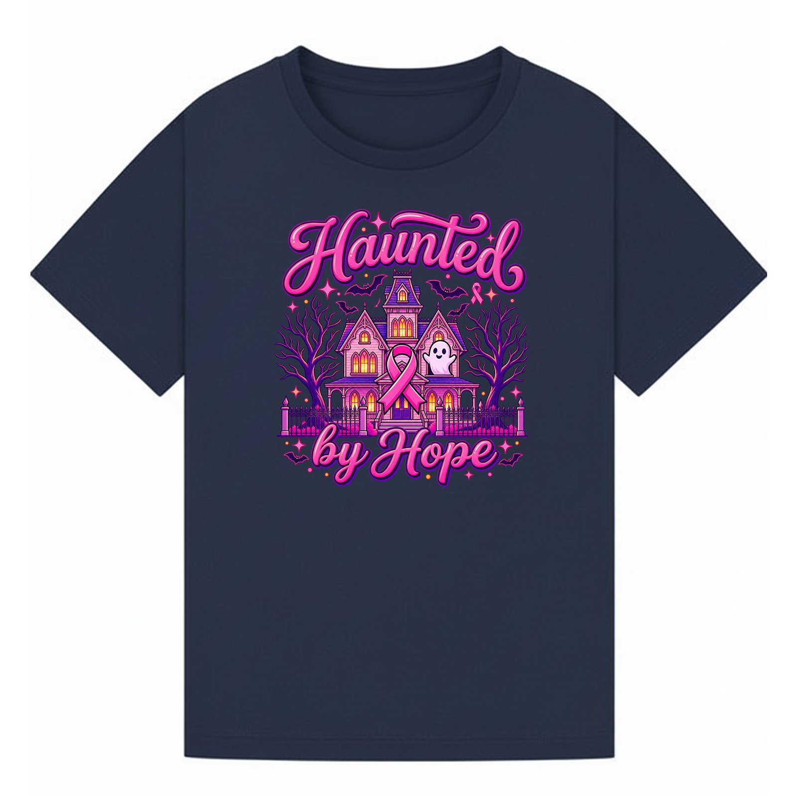 BCAOC34 artwork on Navy T-shirt