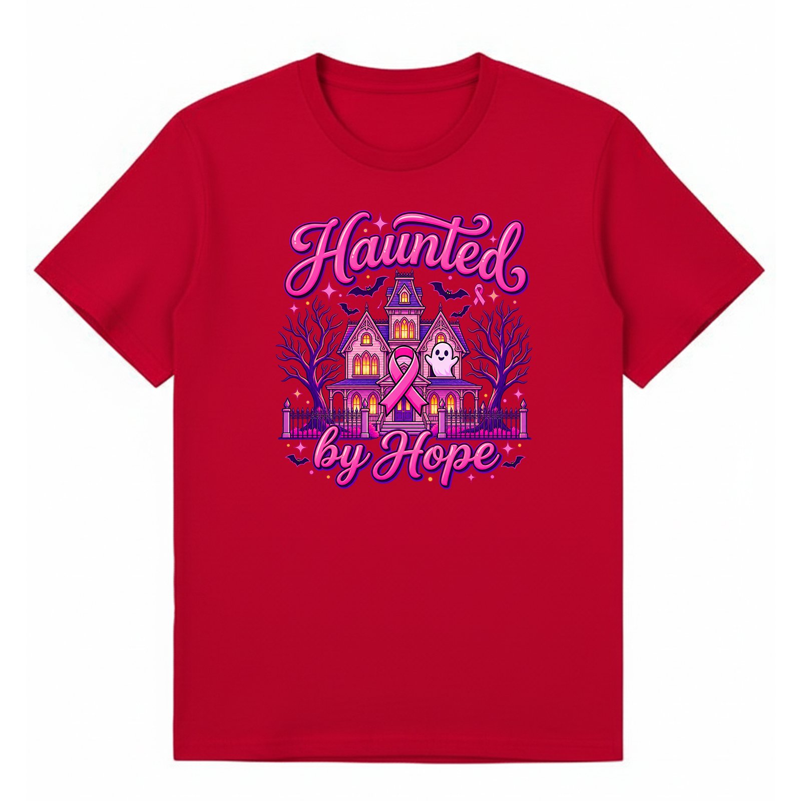 BCAOC34 artwork on Red T-shirt