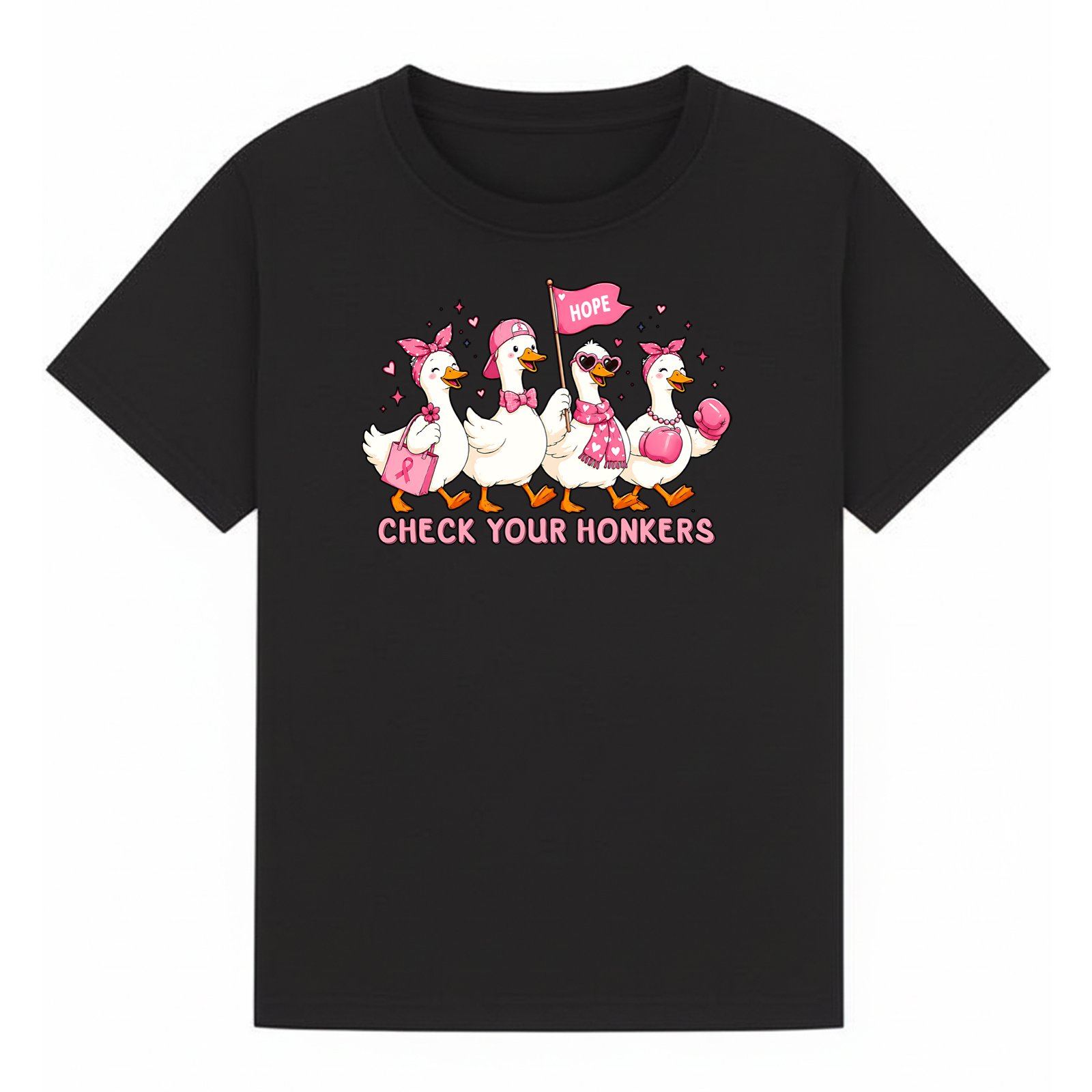 BCAOC43 artwork on Black T-shirt