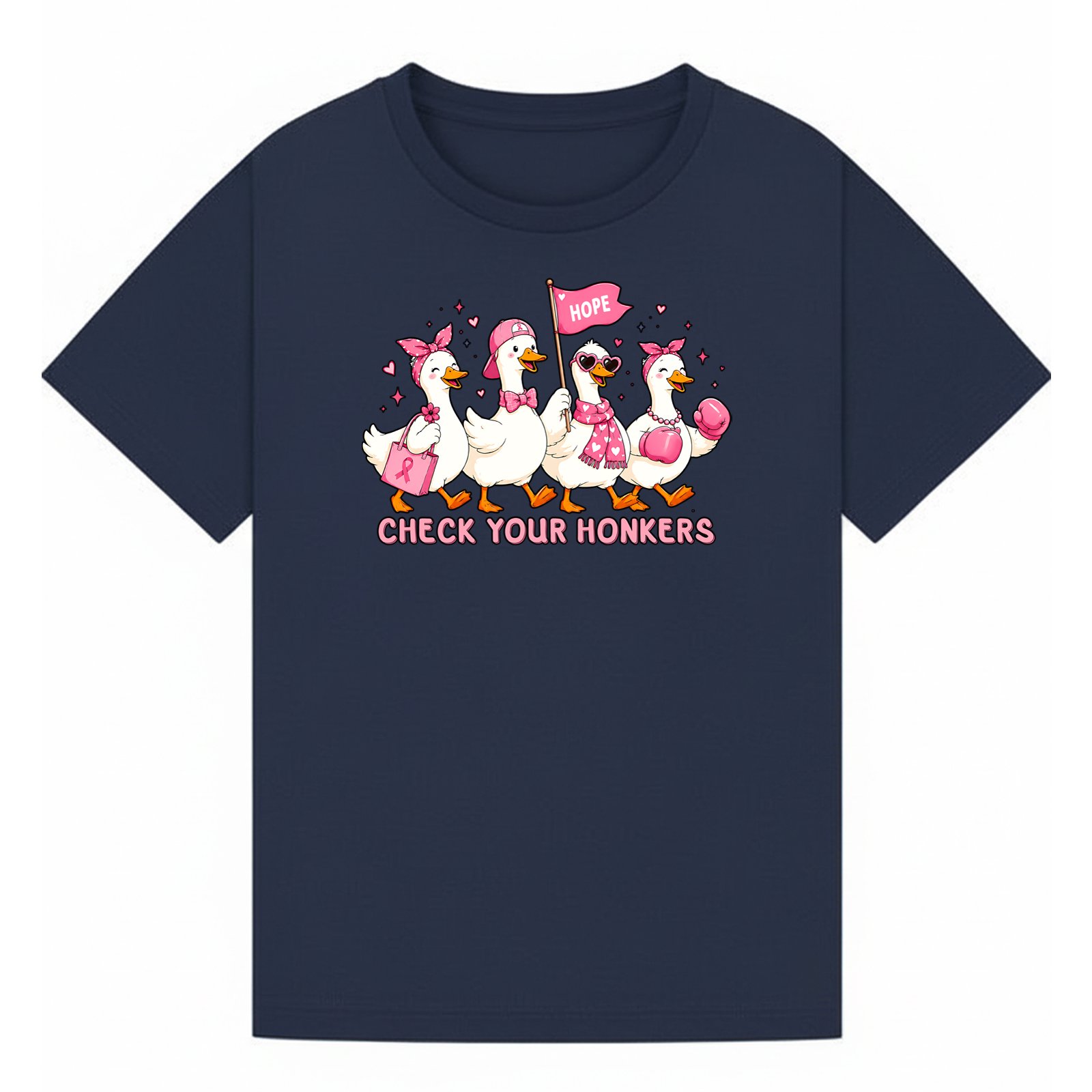 BCAOC43 artwork on Navy T-shirt