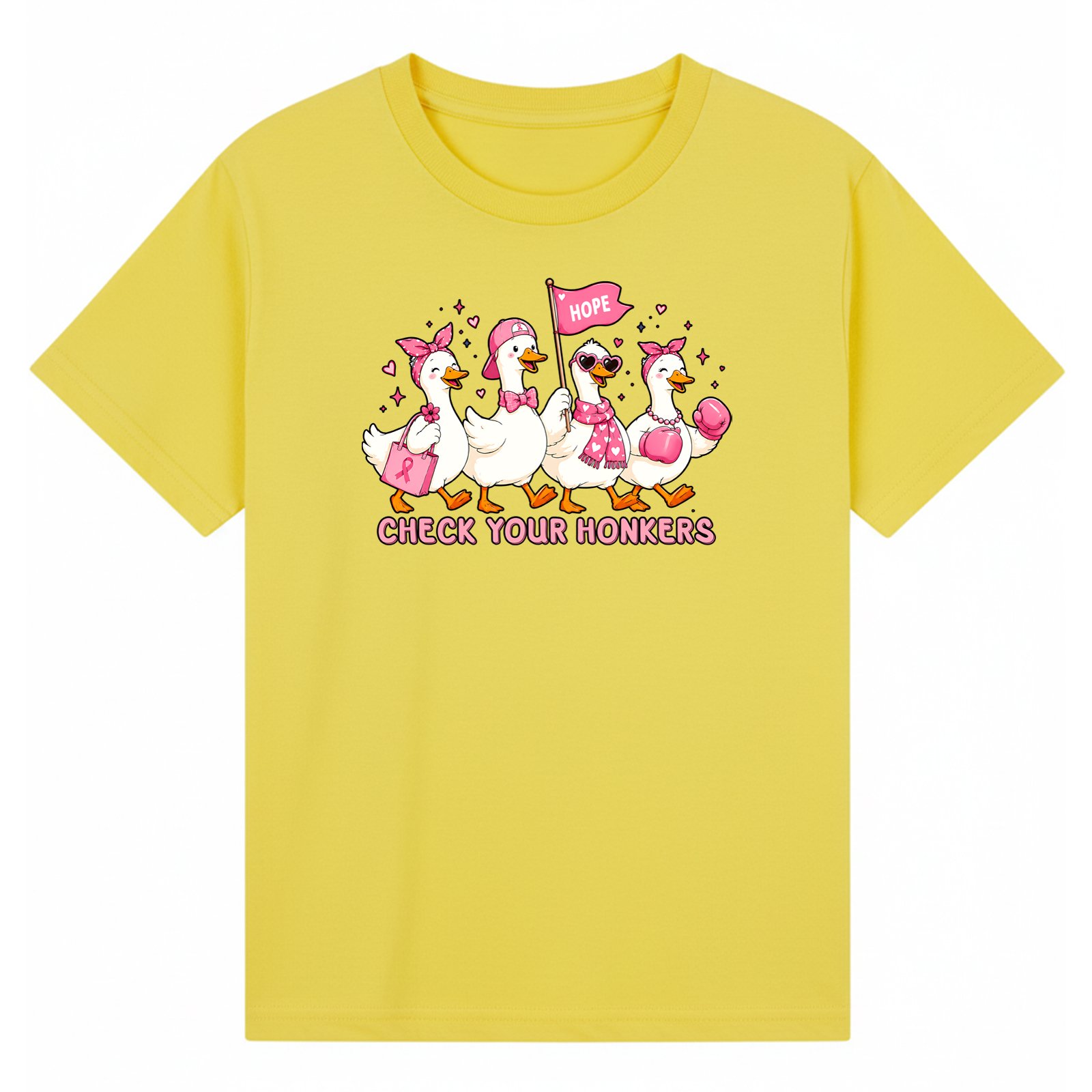 BCAOC43 artwork on Yellow T-shirt