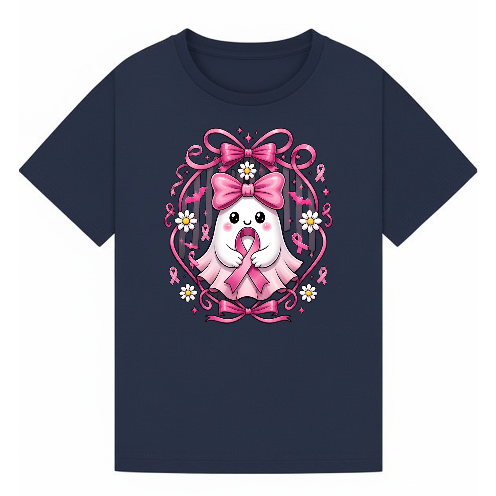 BCAOC50 artwork on Navy T-shirt