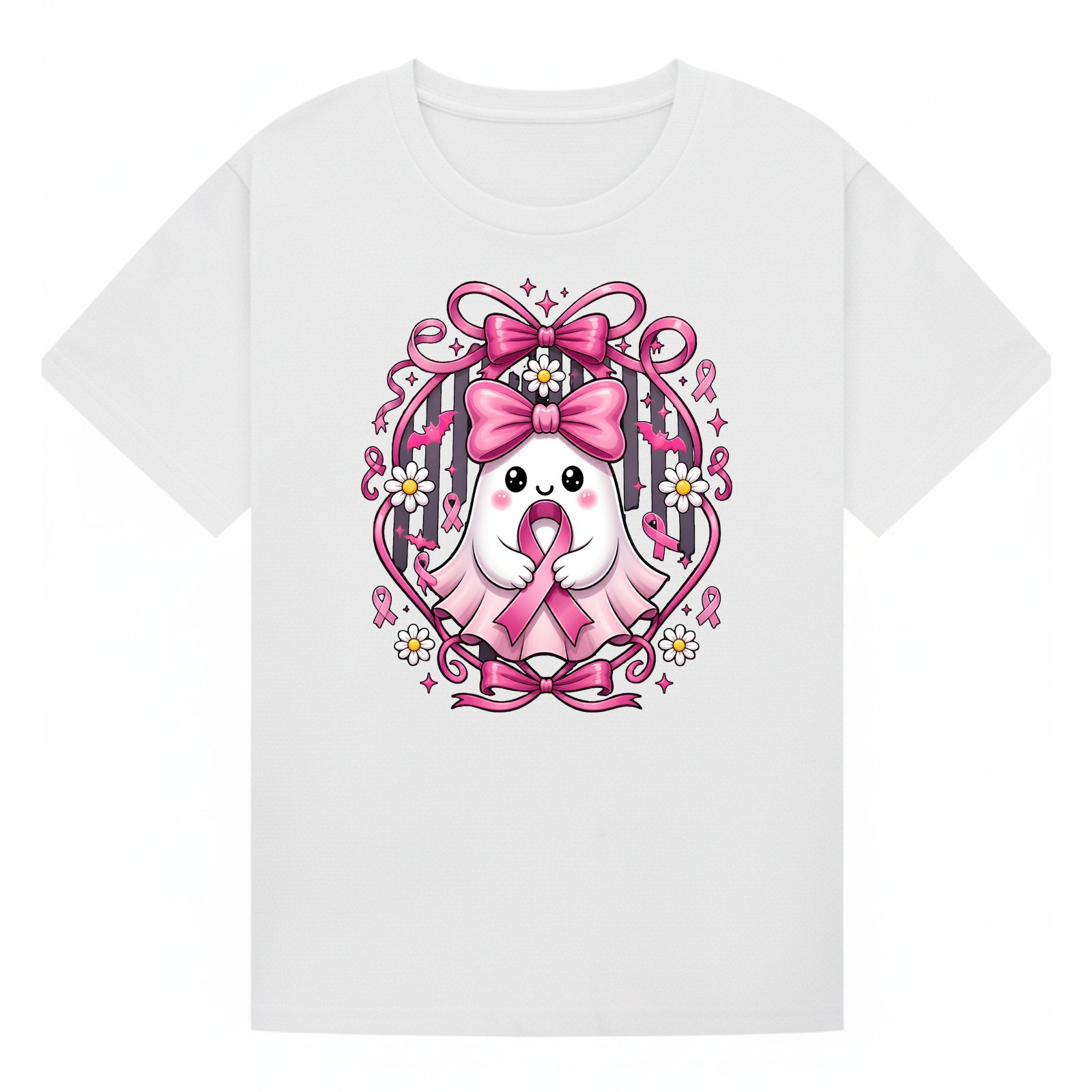 BCAOC50 artwork on White T-shirt