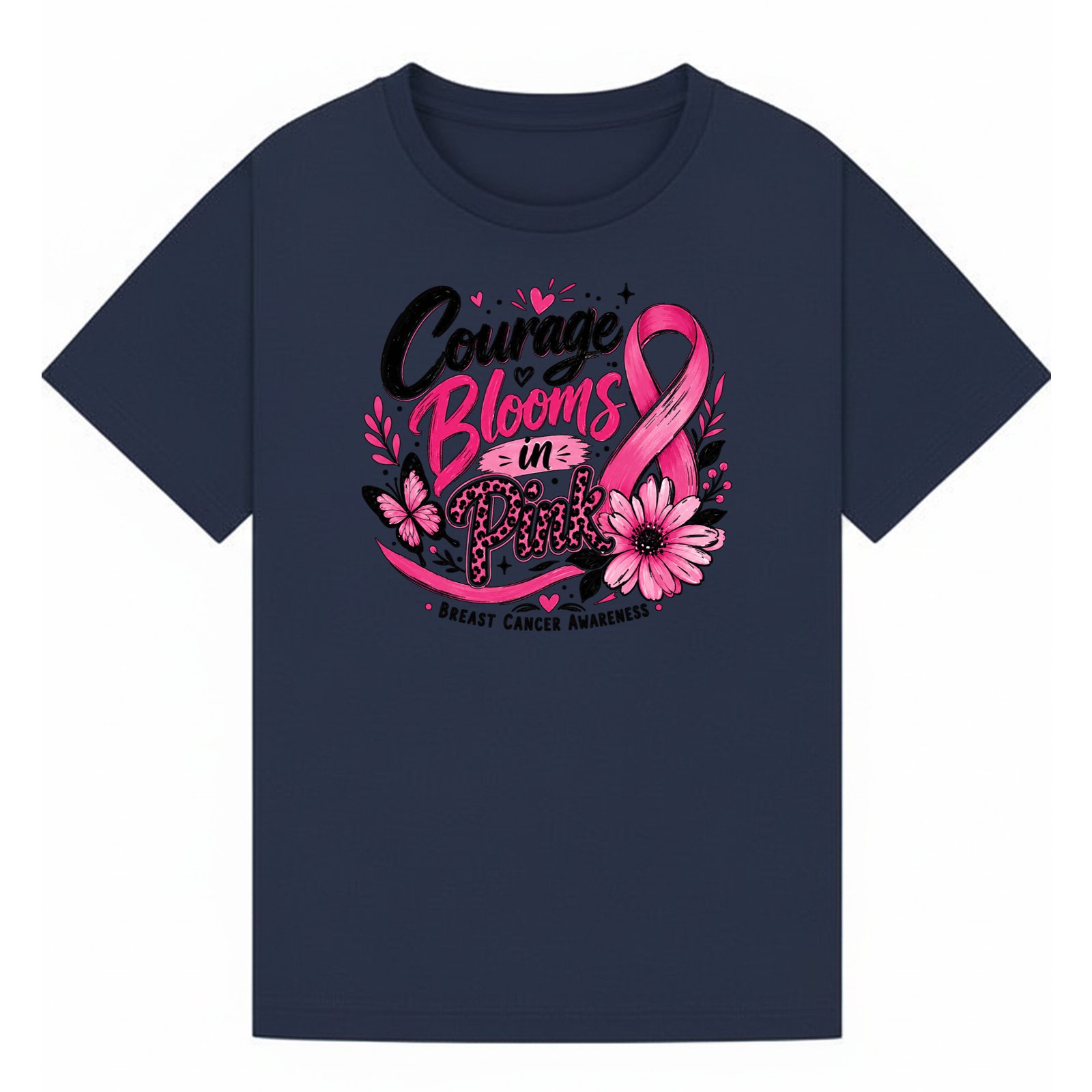 BCAOC52 artwork on Navy T-shirt