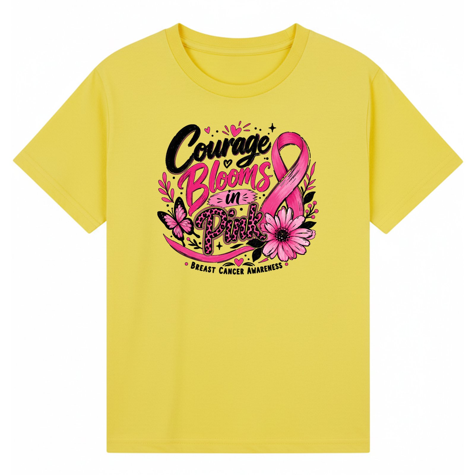 BCAOC52 artwork on Yellow T-shirt