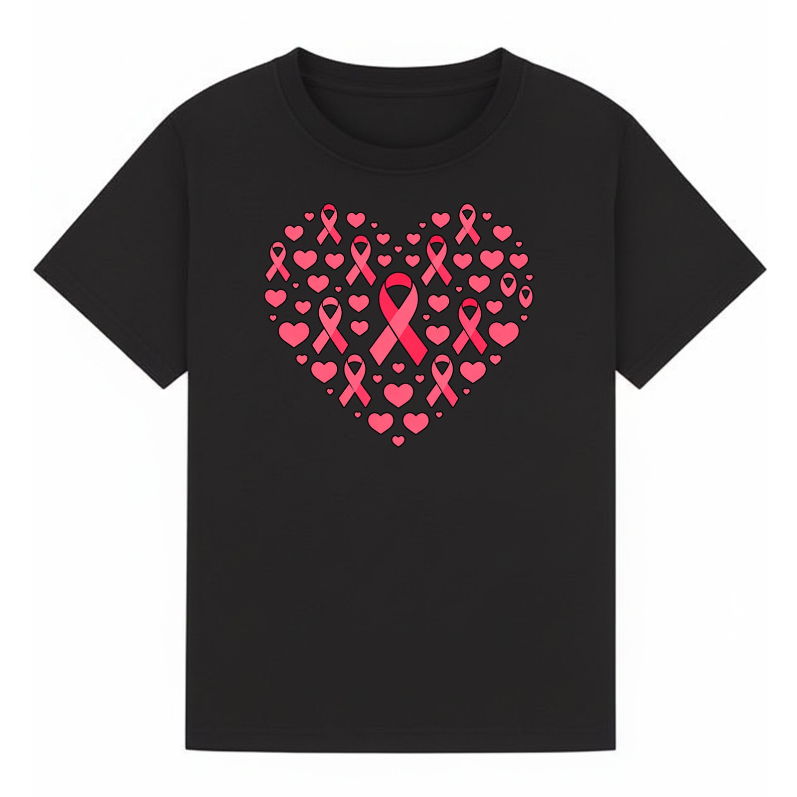 BCAOC77 artwork on Black T-shirt