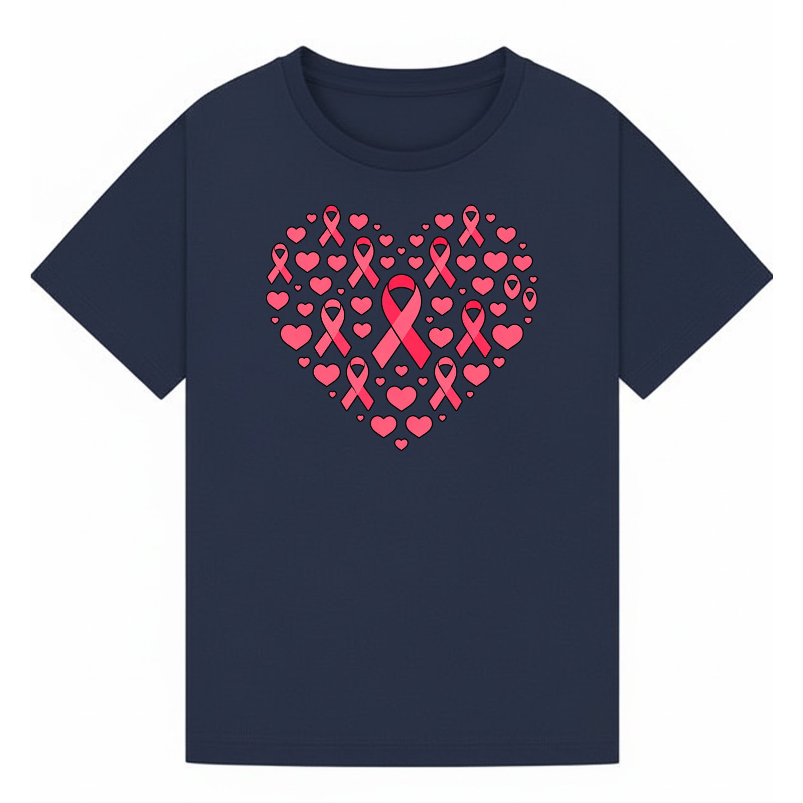 BCAOC77 artwork on Navy T-shirt