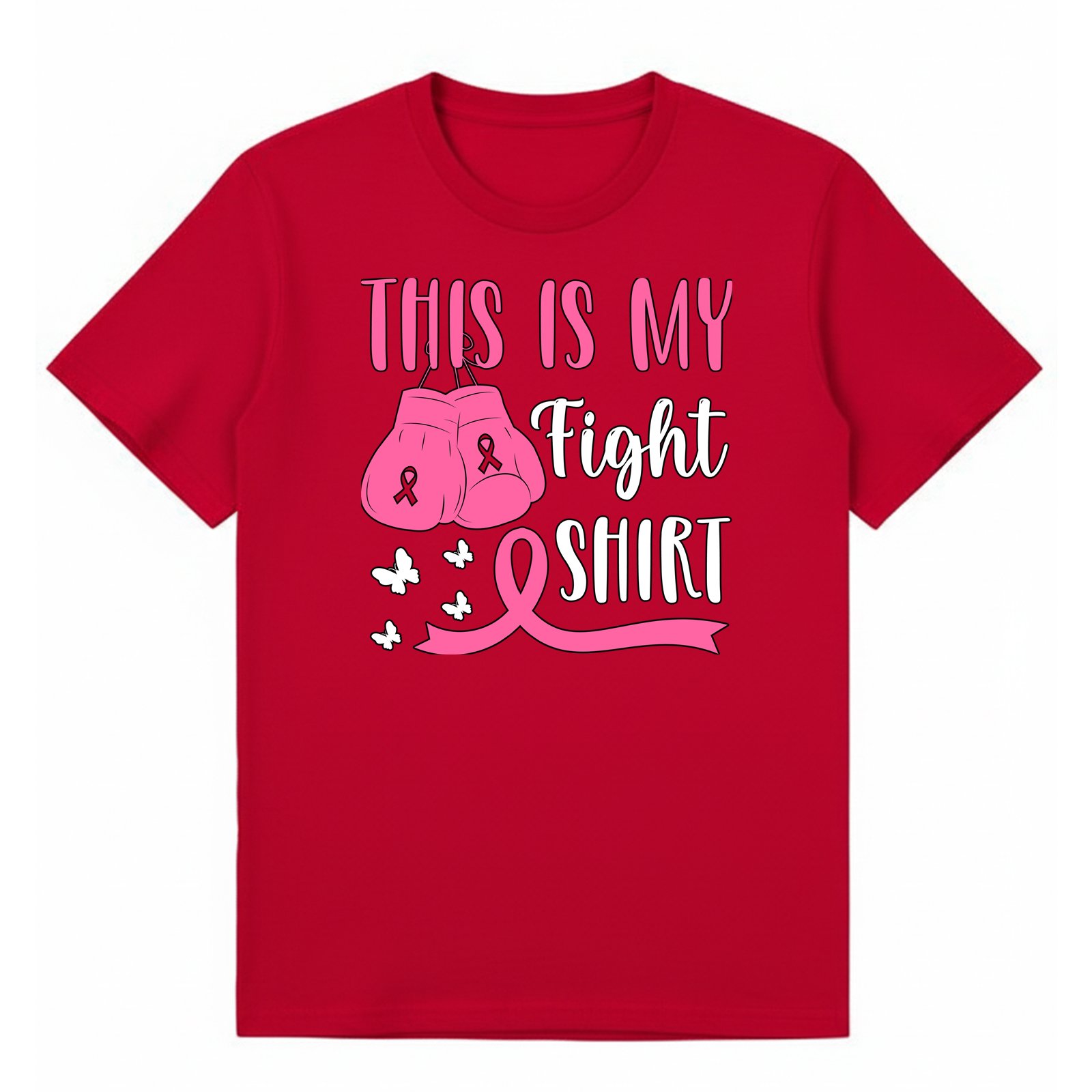 BCAOC82 artwork on Red T-shirt