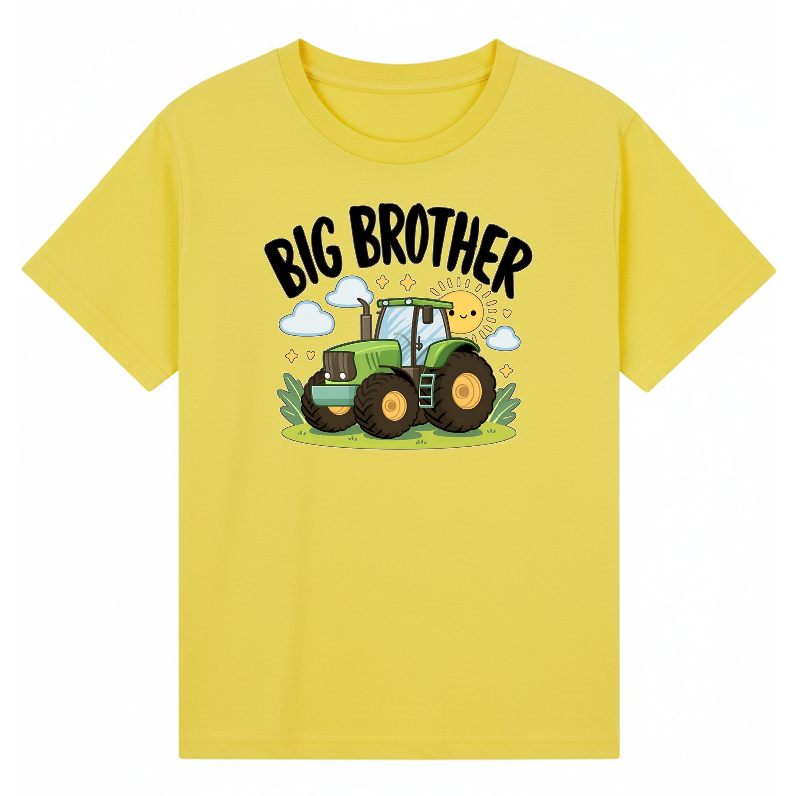 BGBRO03 artwork on yellow T-shirt