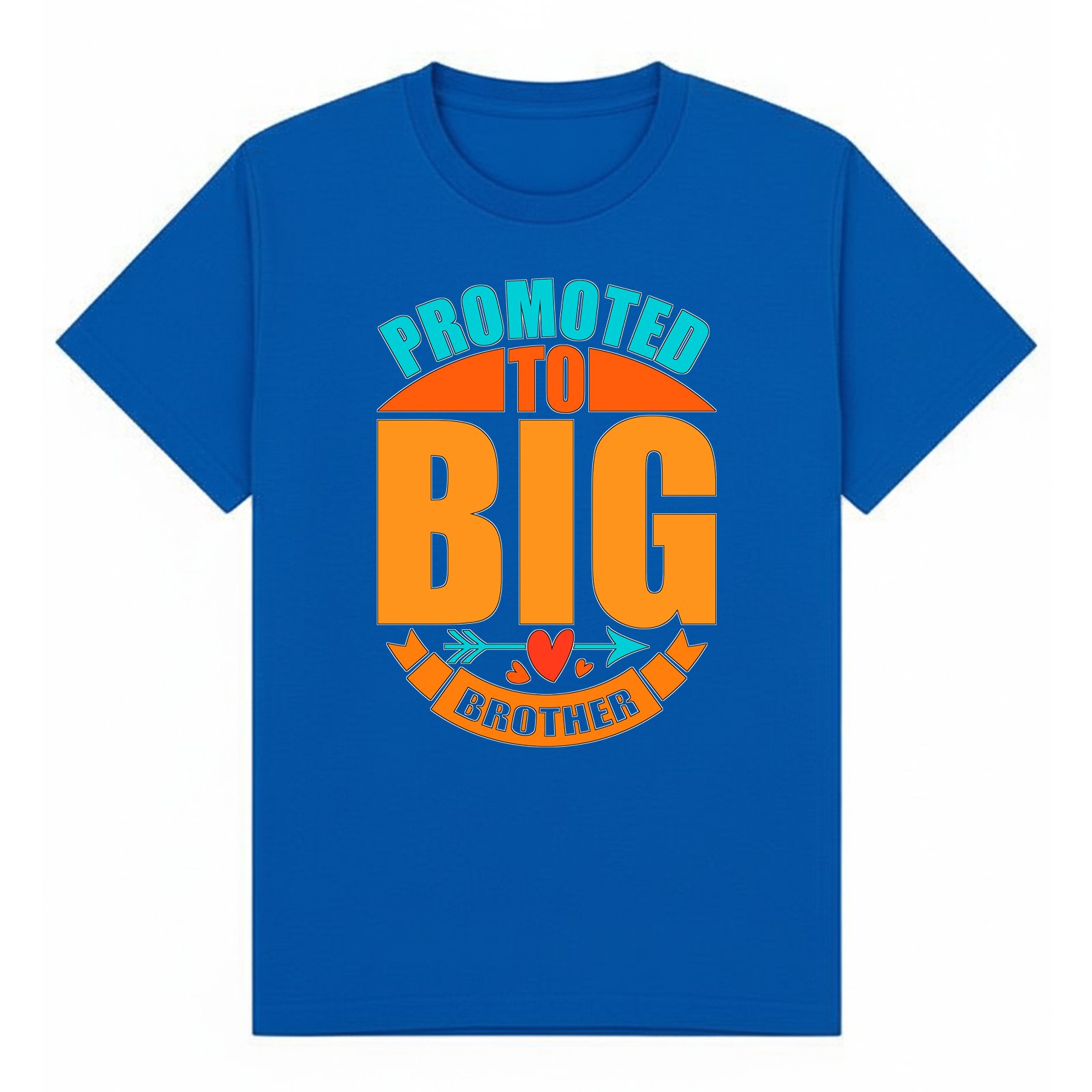 BGBRO04 artwork on royal T-shirt