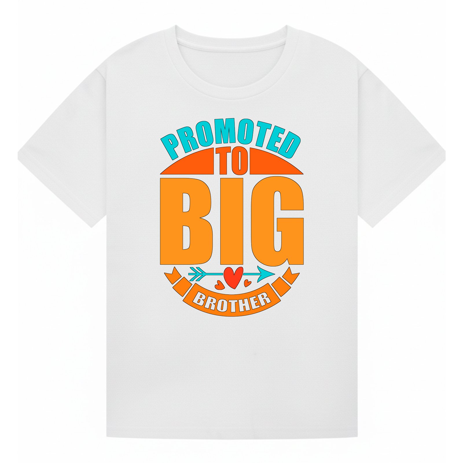 BGBRO04 artwork on white T-shirt
