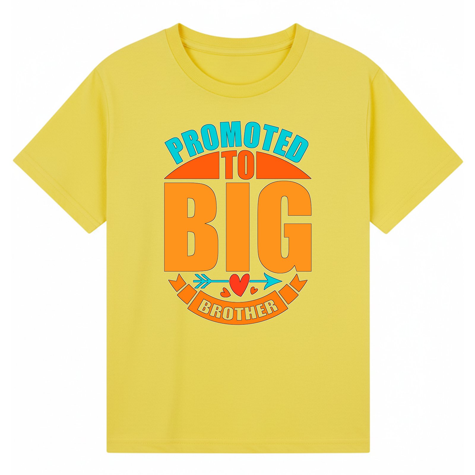 BGBRO04 artwork on yellow T-shirt