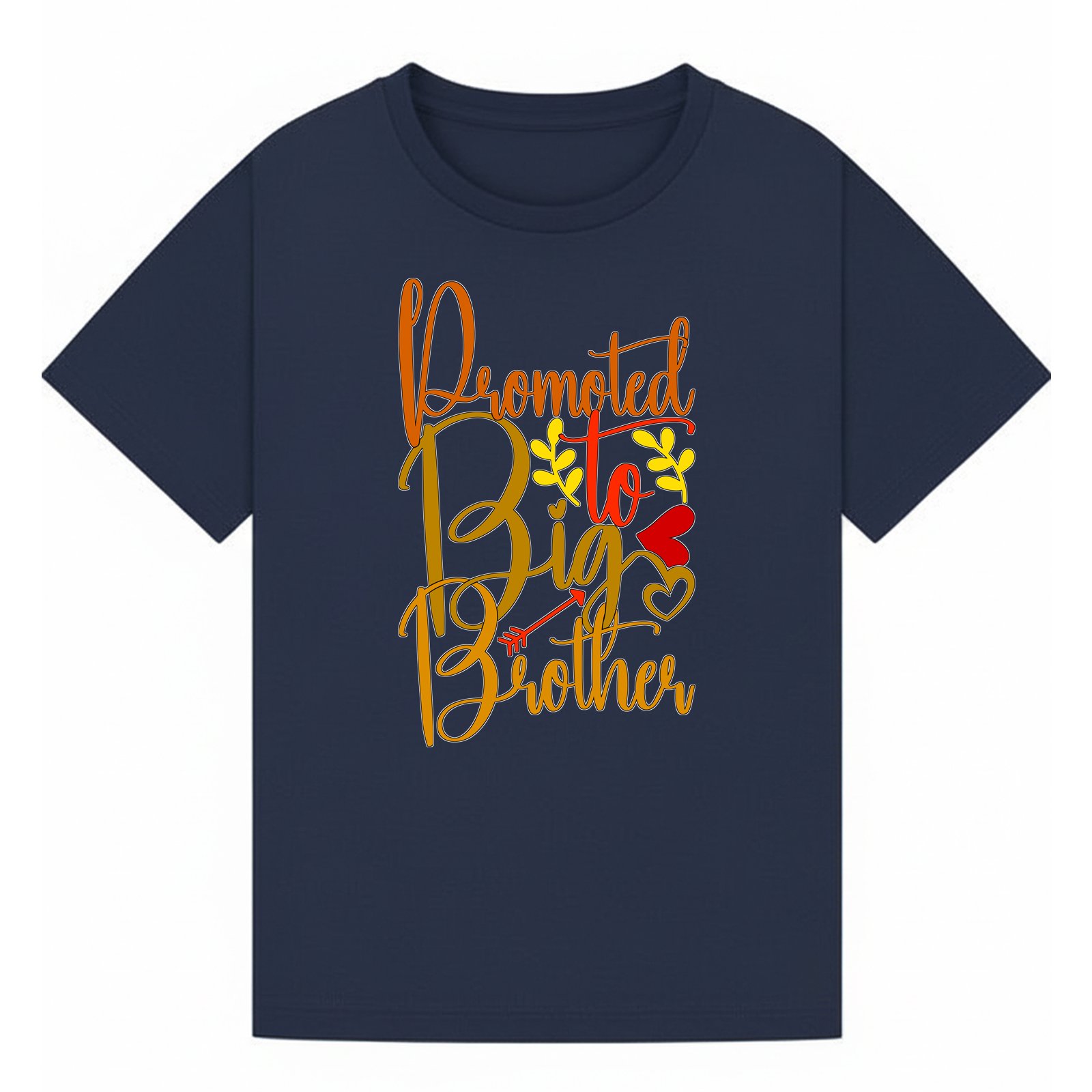 BGBRO05 artwork on navy T-shirt