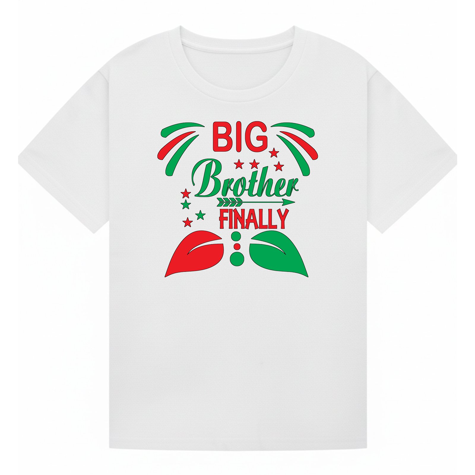 BGBRO10 artwork on white T-shirt