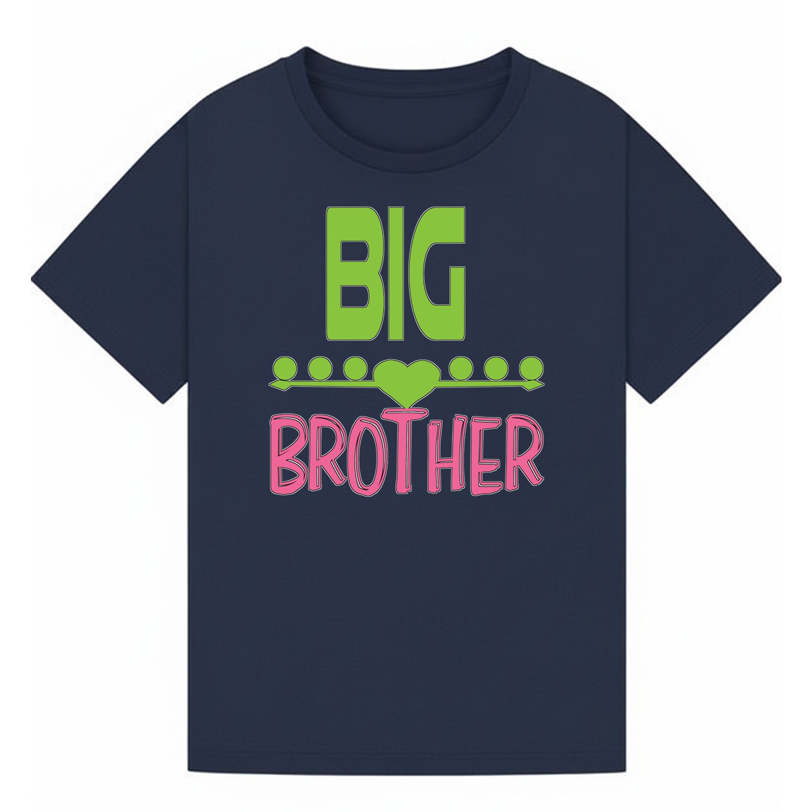 BGBRO11 artwork on navy T-shirt