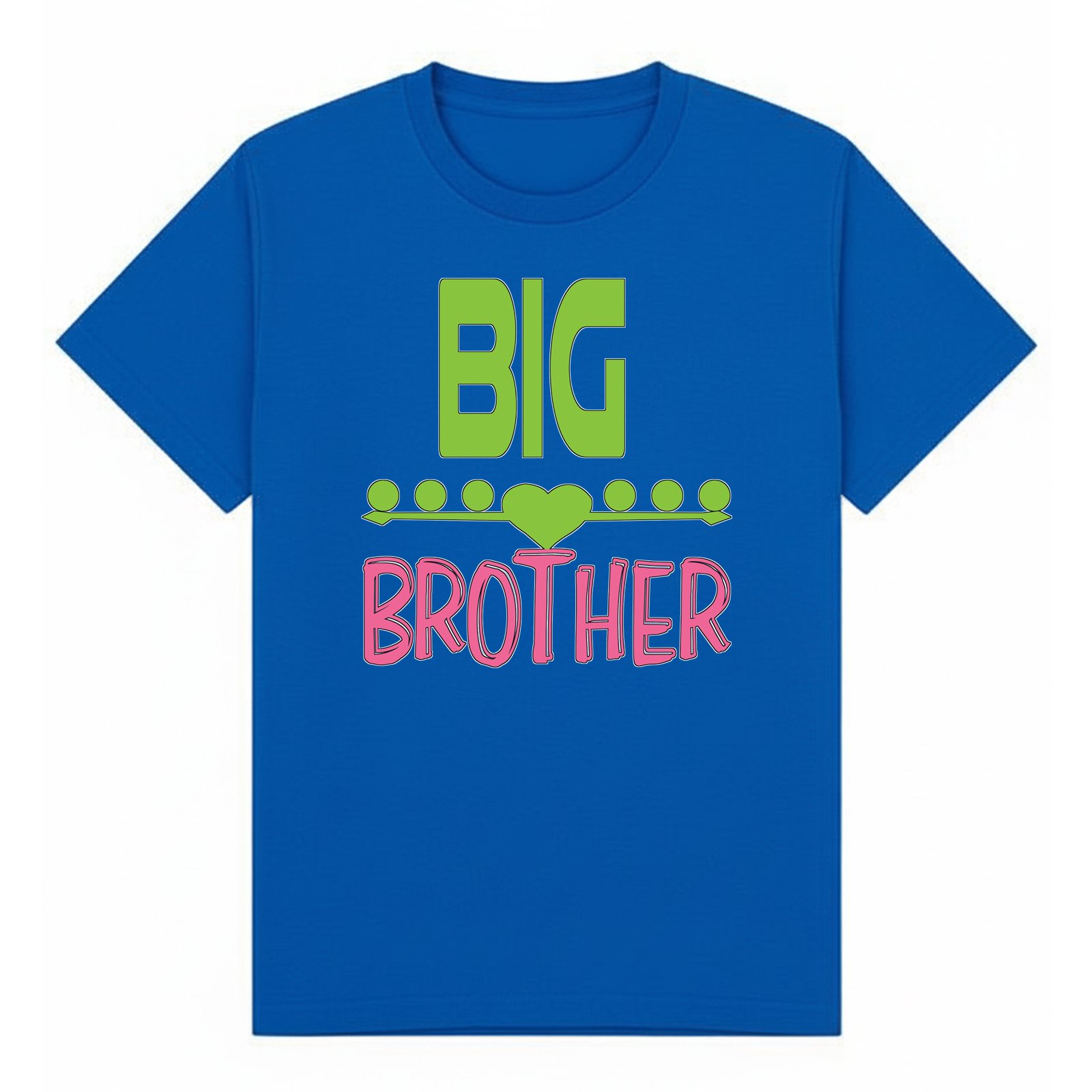 BGBRO11 artwork on royal T-shirt