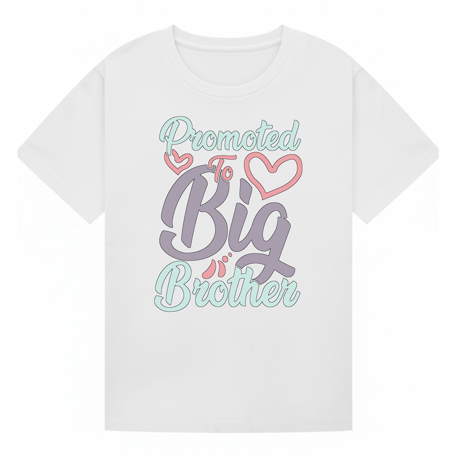 BGBRO12 artwork on white T-shirt