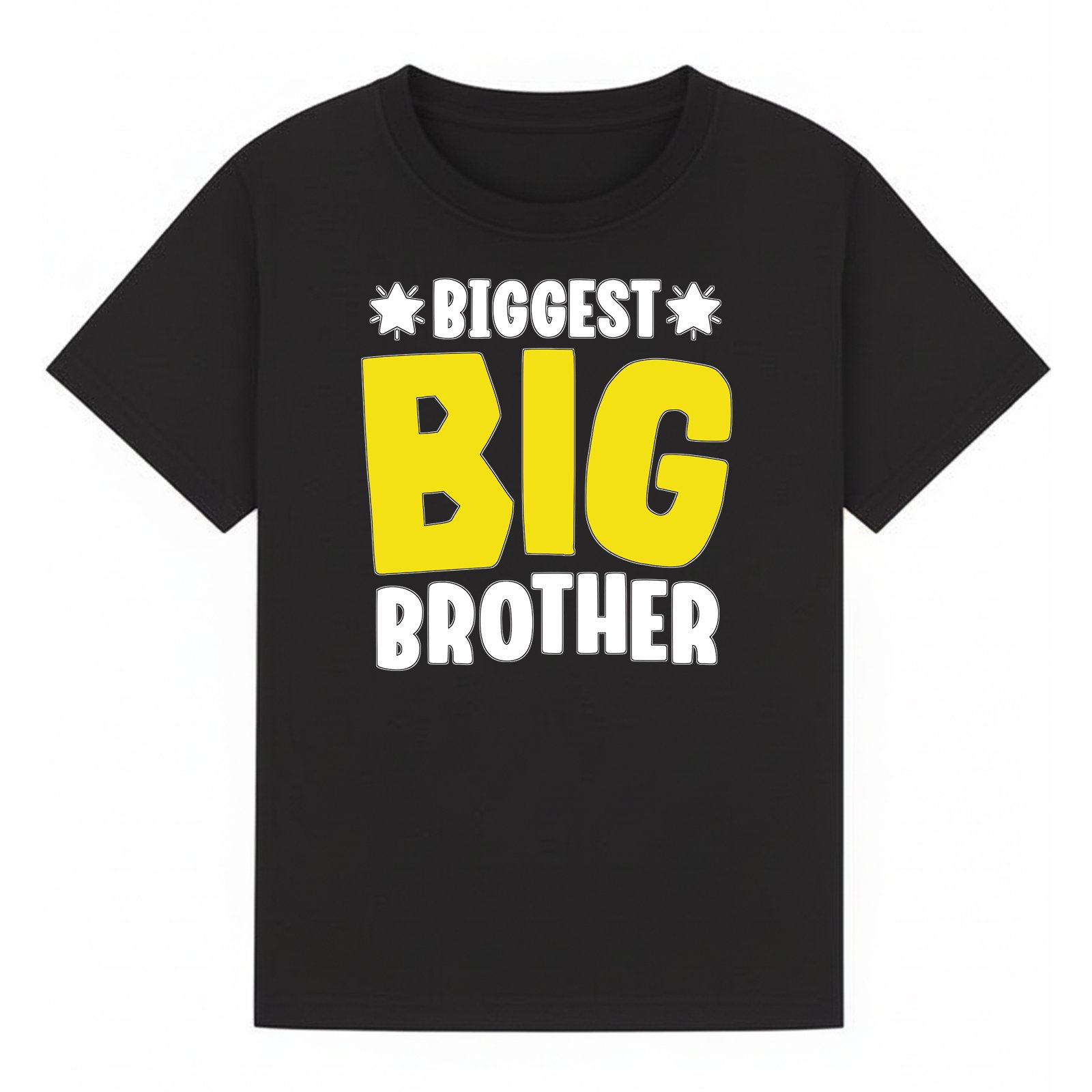 BGBRO13 artwork on black T-shirt