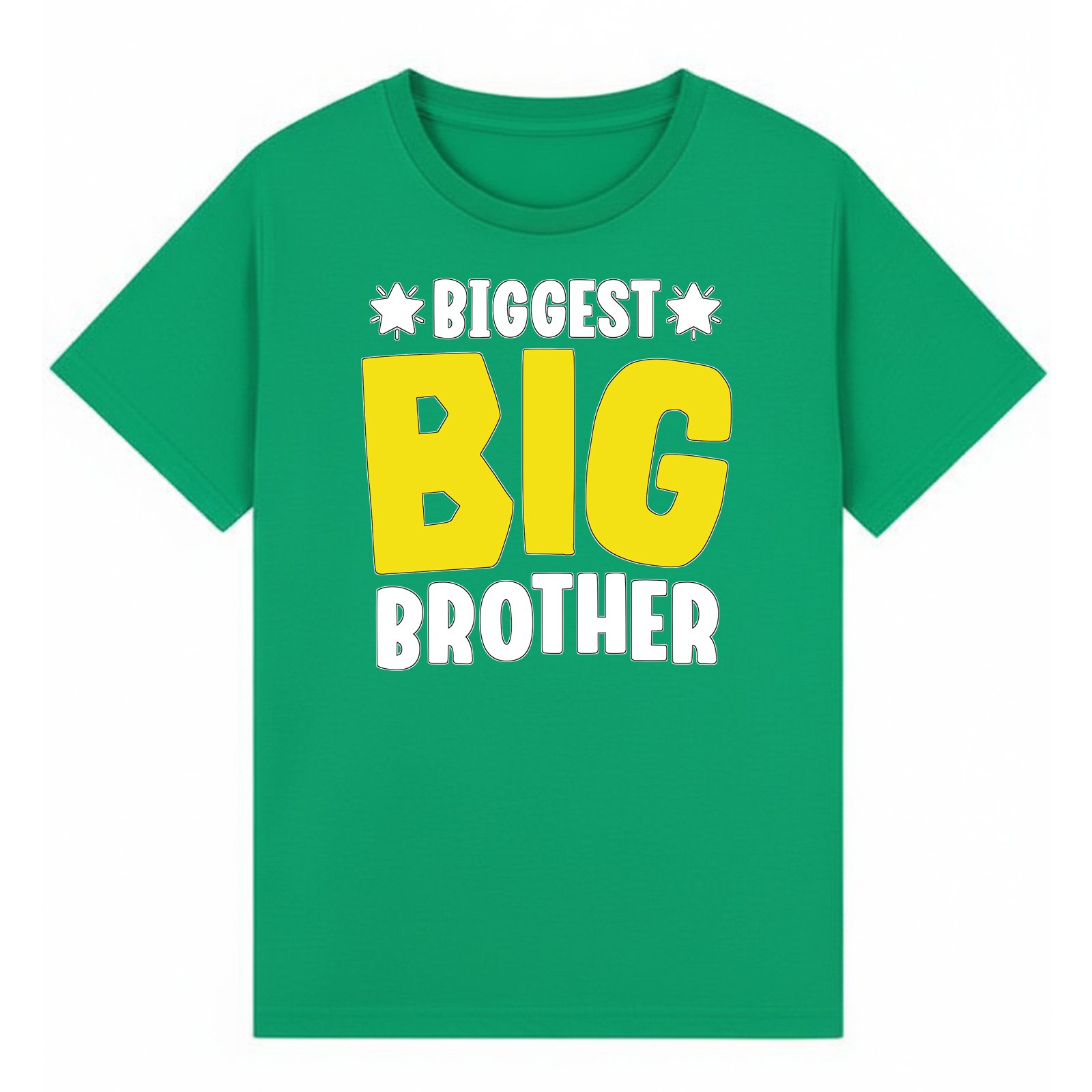 BGBRO13 artwork on irish green T-shirt