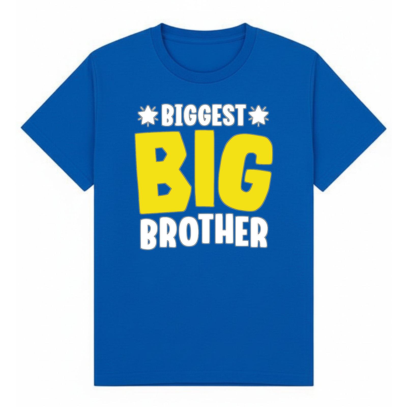 BGBRO13 artwork on royal T-shirt