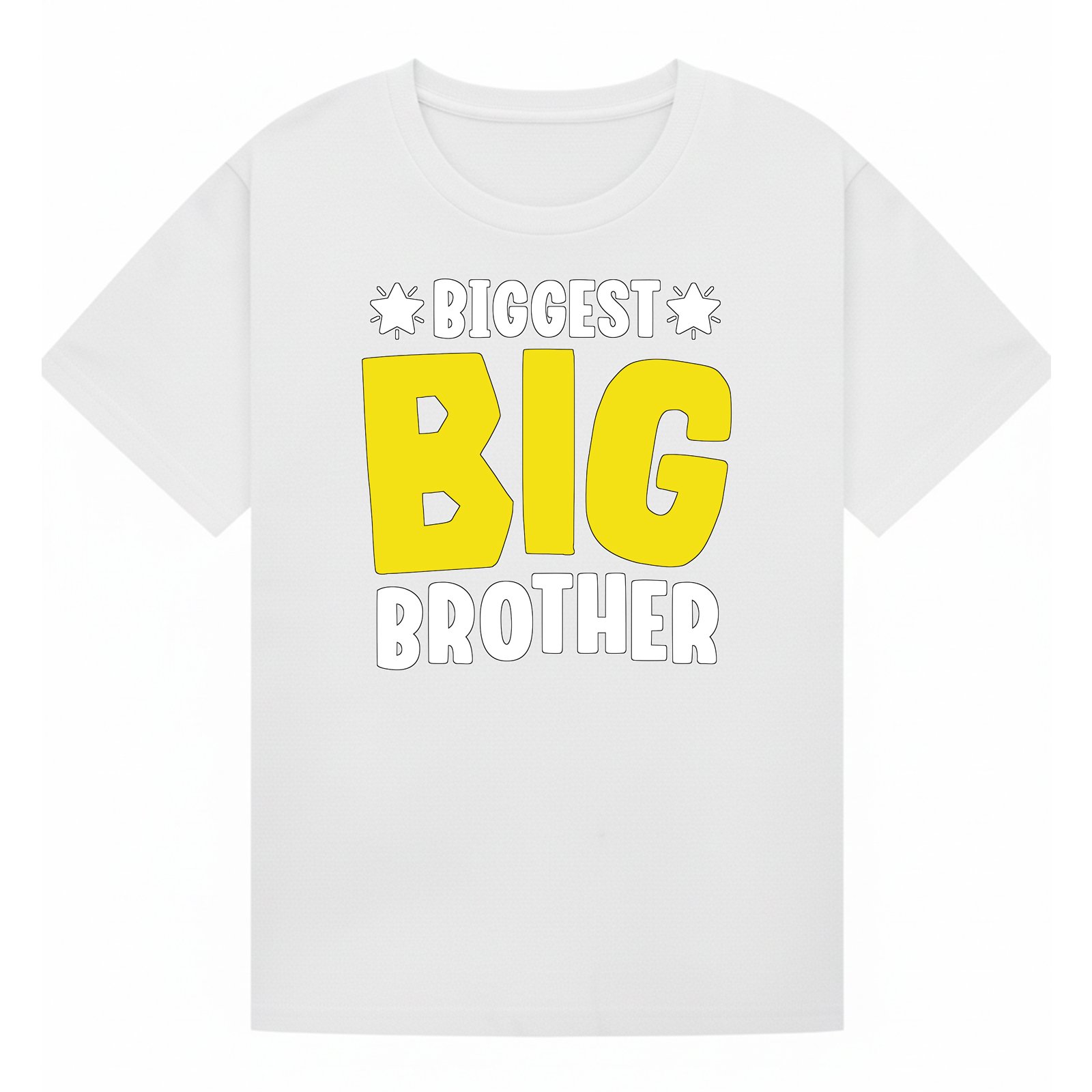 BGBRO13 artwork on white T-shirt