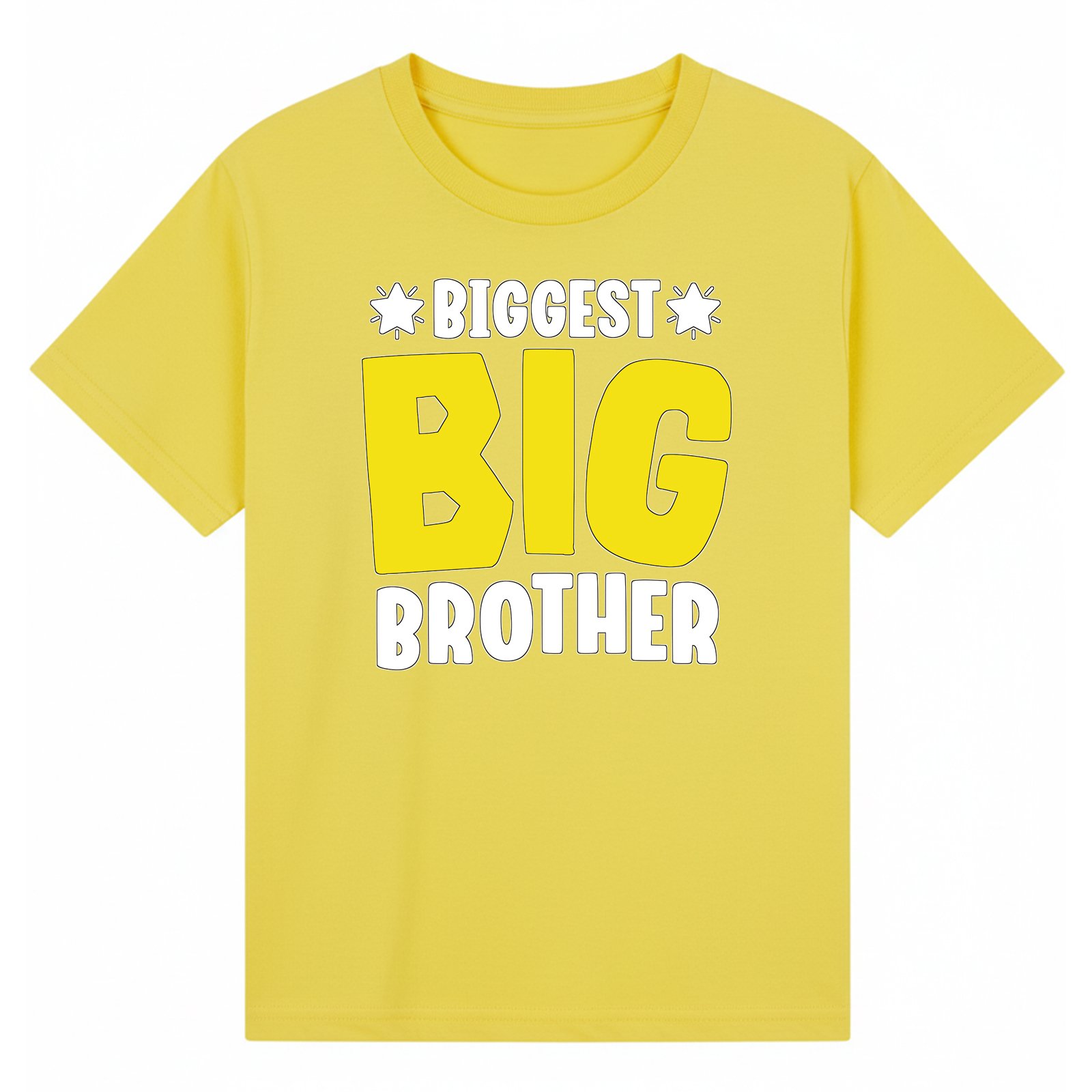 BGBRO13 artwork on yellow T-shirt