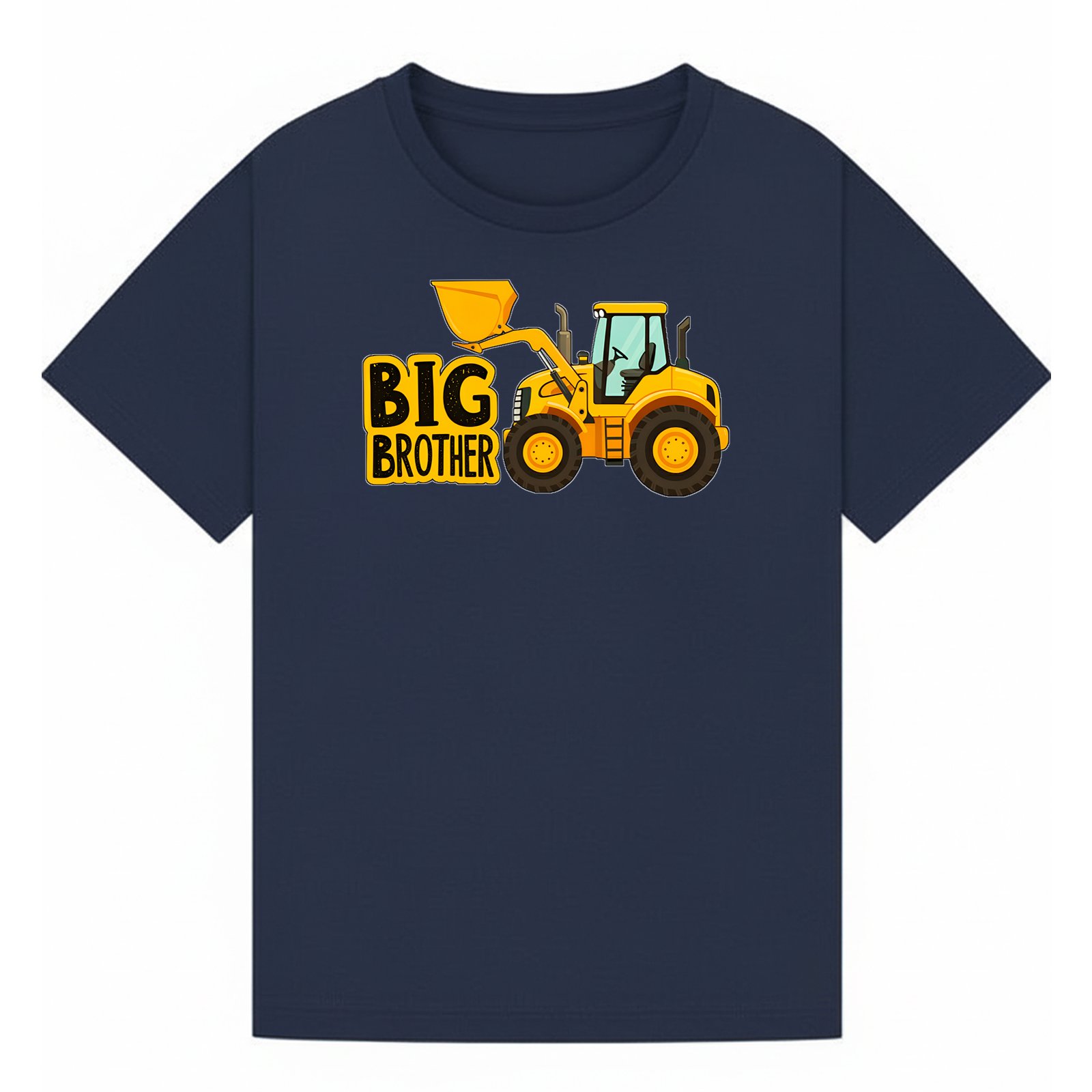 BGBRO14 artwork on navy T-shirt