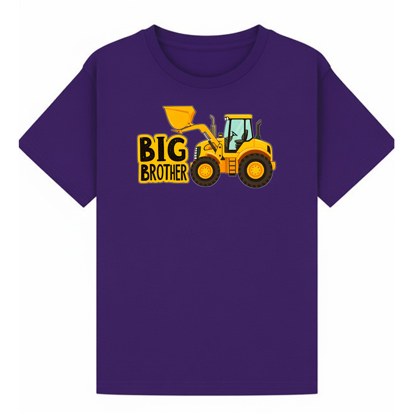 BGBRO14 artwork on purple T-shirt