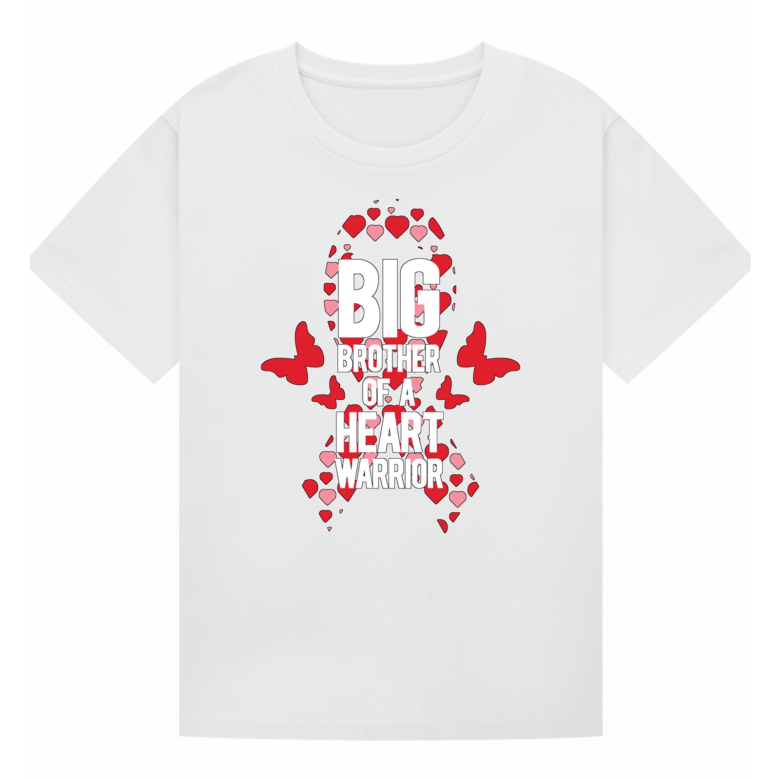 BGBRO16 artwork on white T-shirt