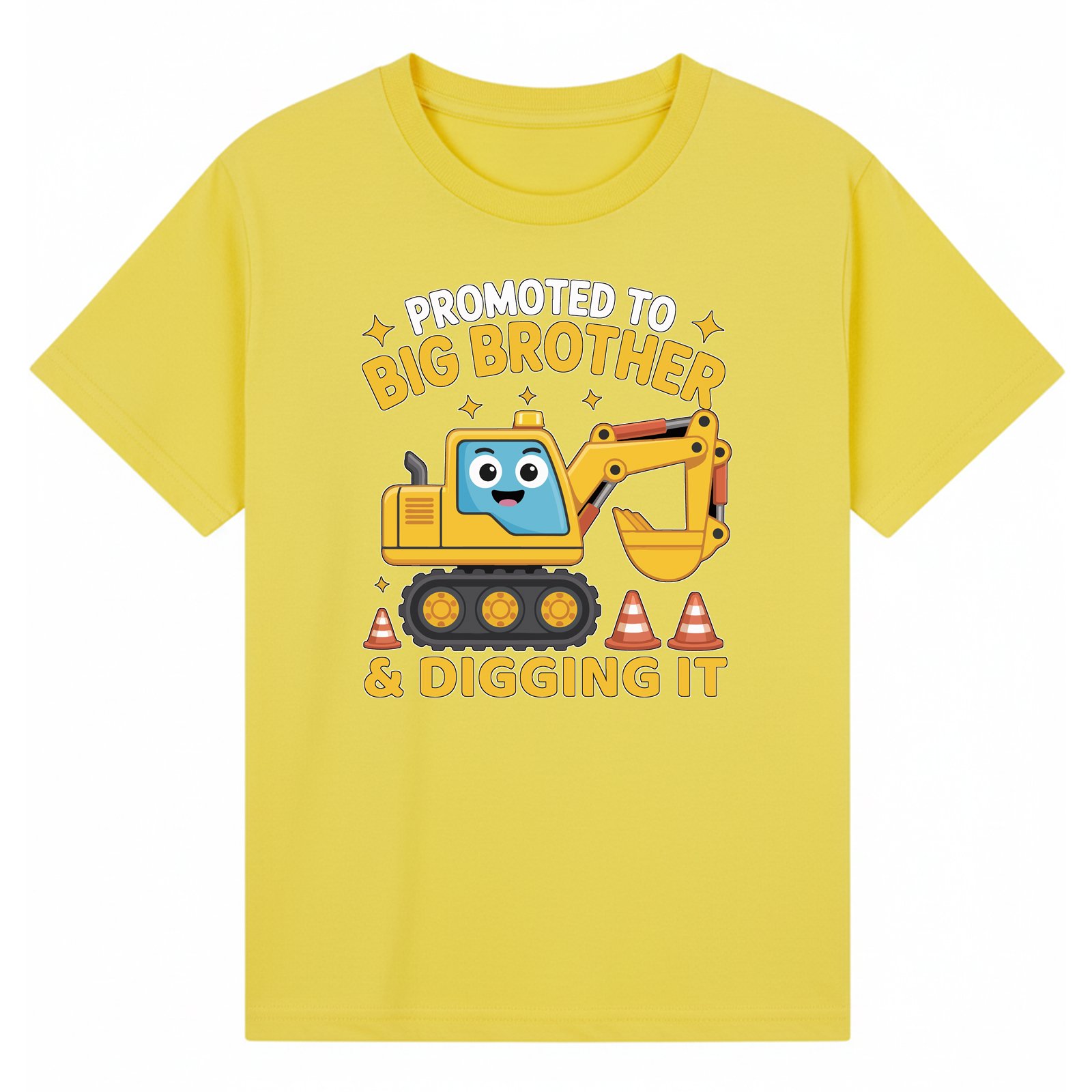 BGBRO17 artwork on yellow T-shirt