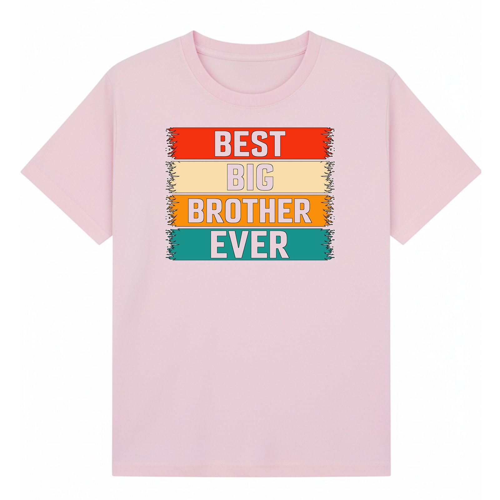 BGBRO20 artwork on light pink T-shirt