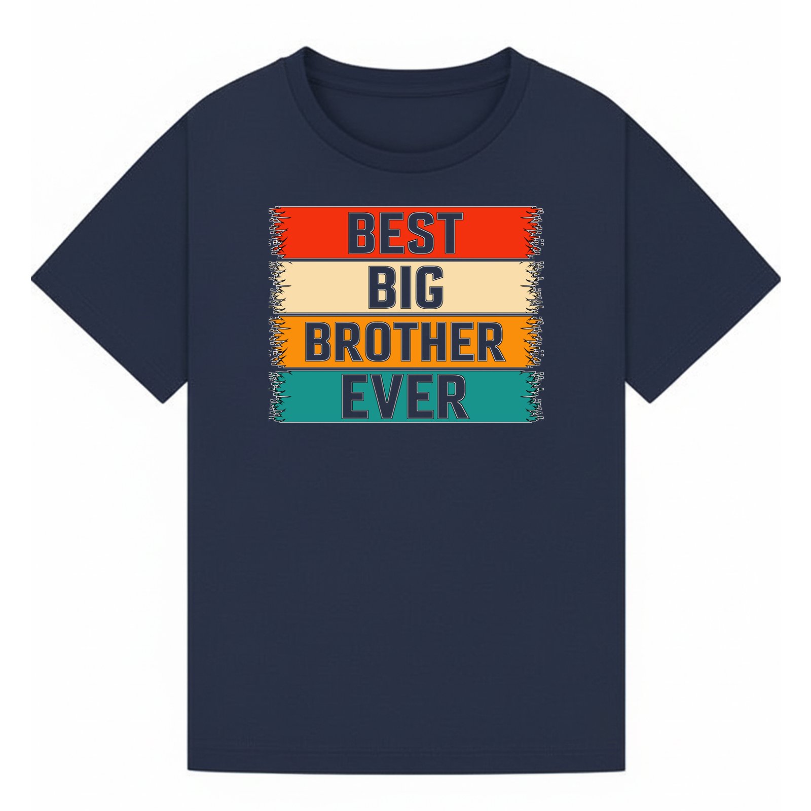 BGBRO20 artwork on navy T-shirt