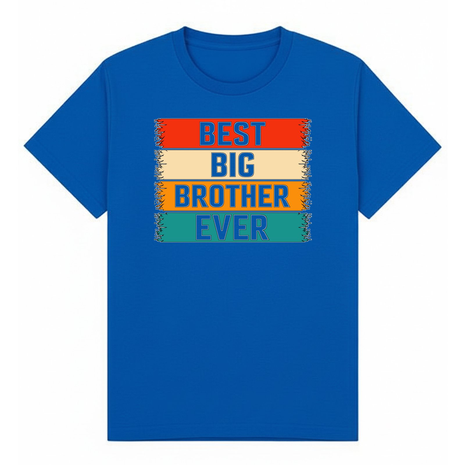 BGBRO20 artwork on royal T-shirt