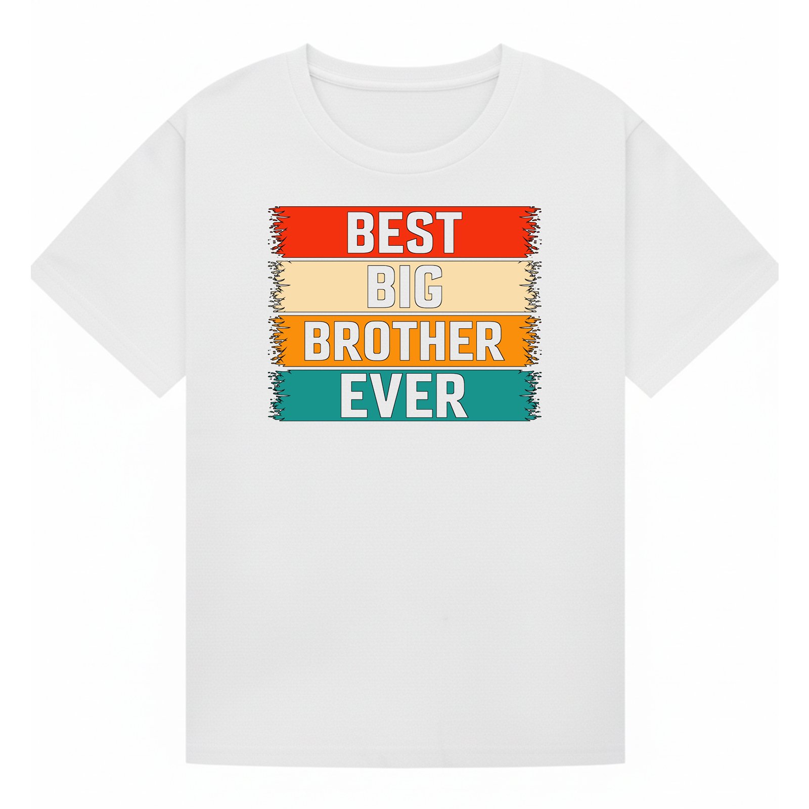 BGBRO20 artwork on white T-shirt