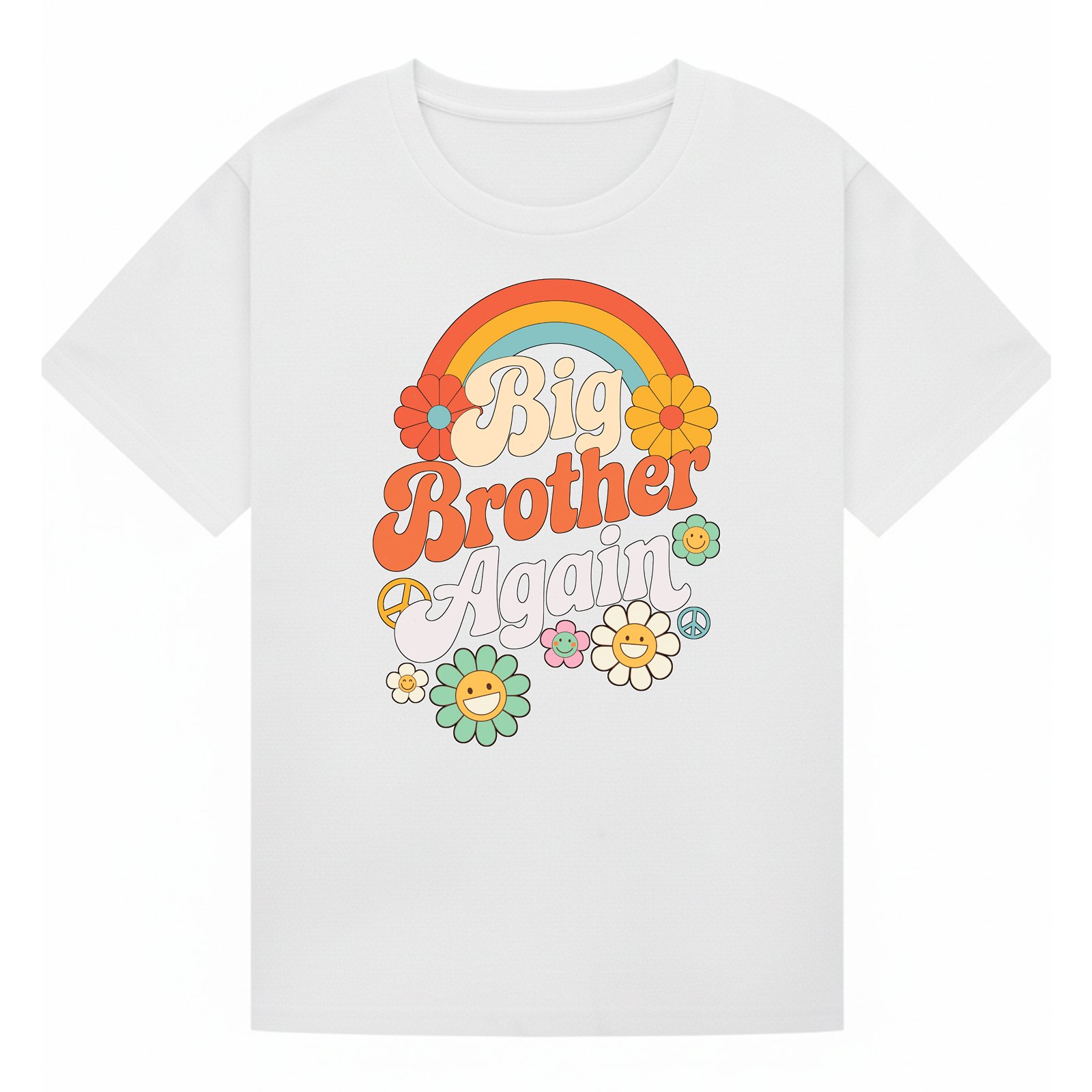 BGBRO26 artwork on white T-shirt