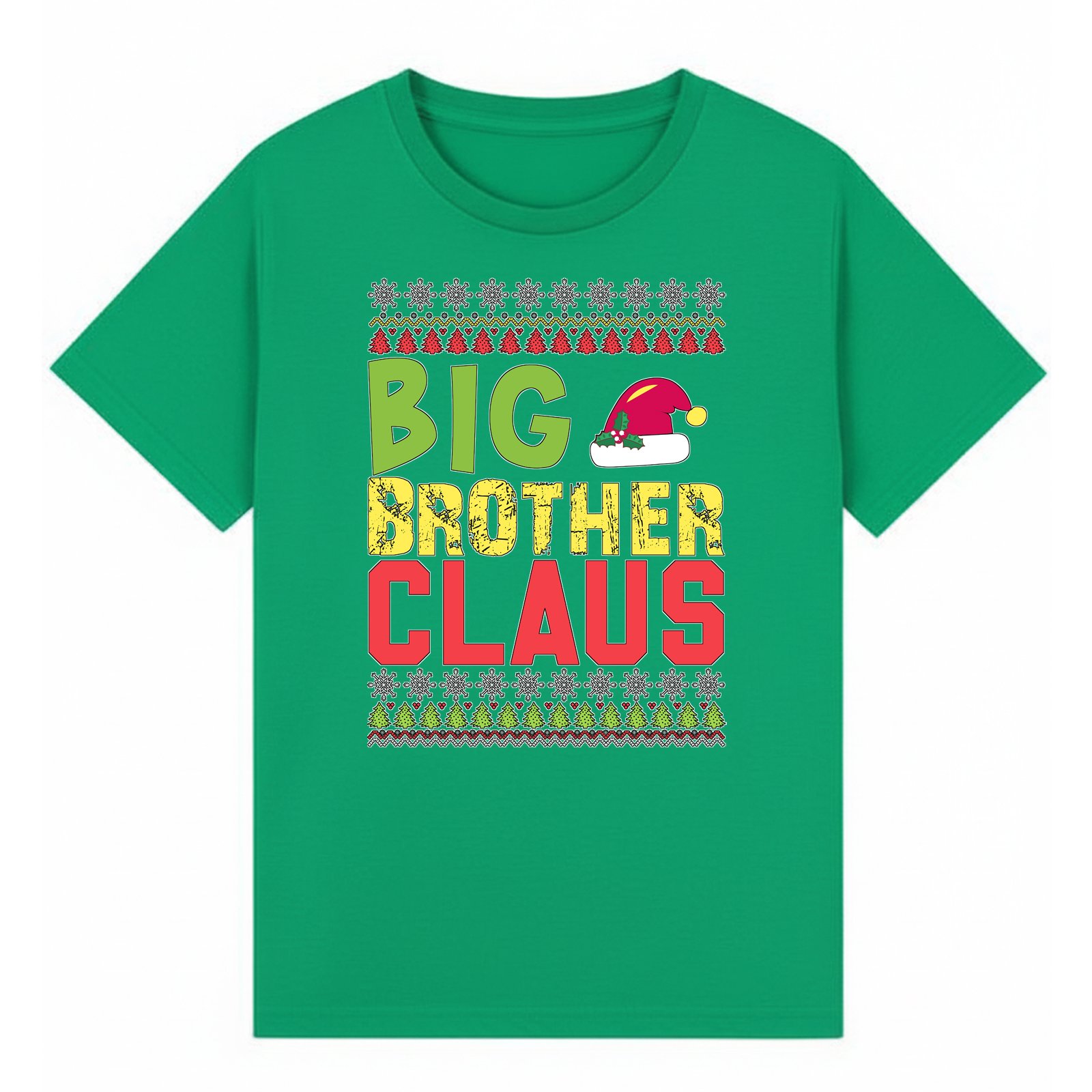 BGBRO27 artwork on irish green T-shirt
