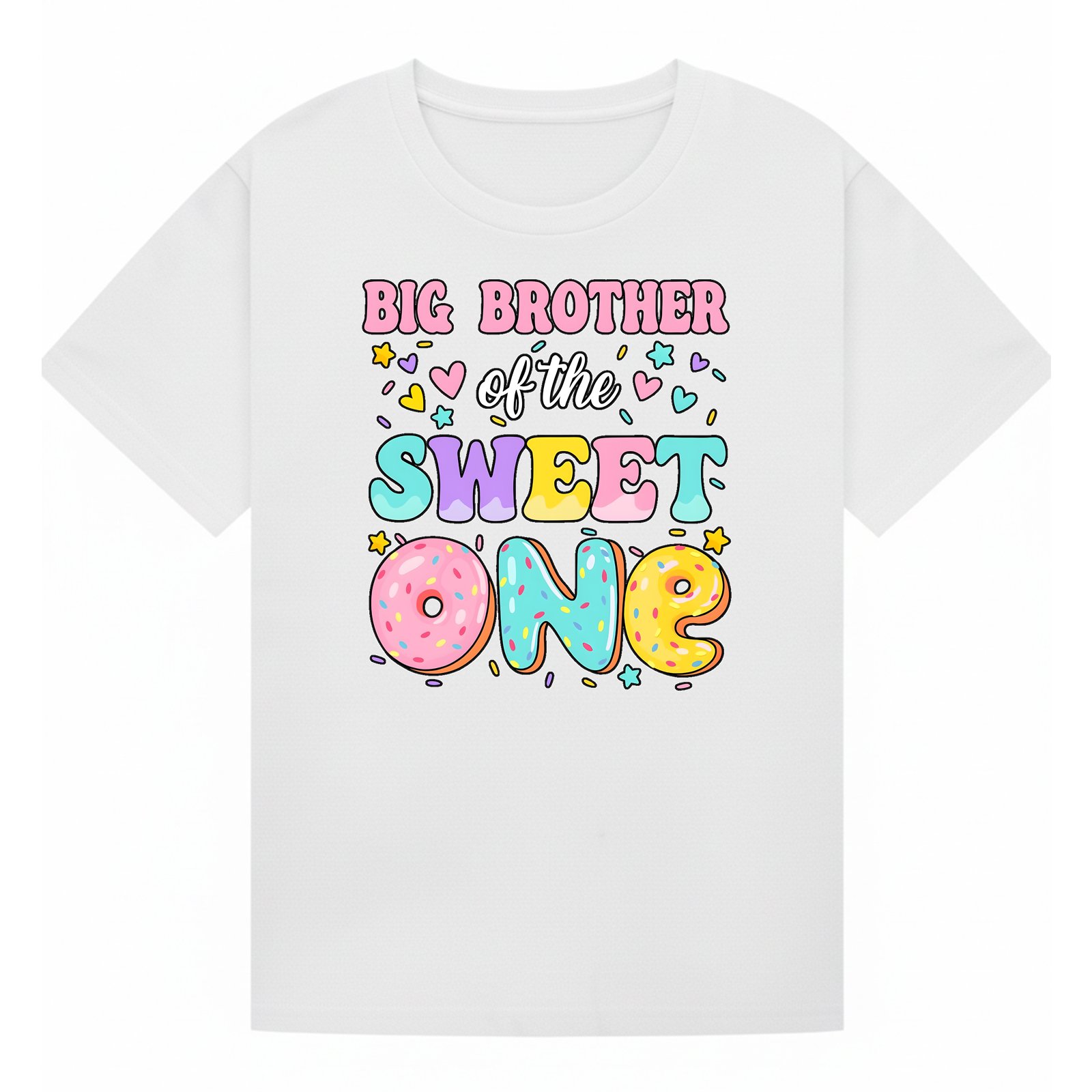 BGBRO28 artwork on white T-shirt