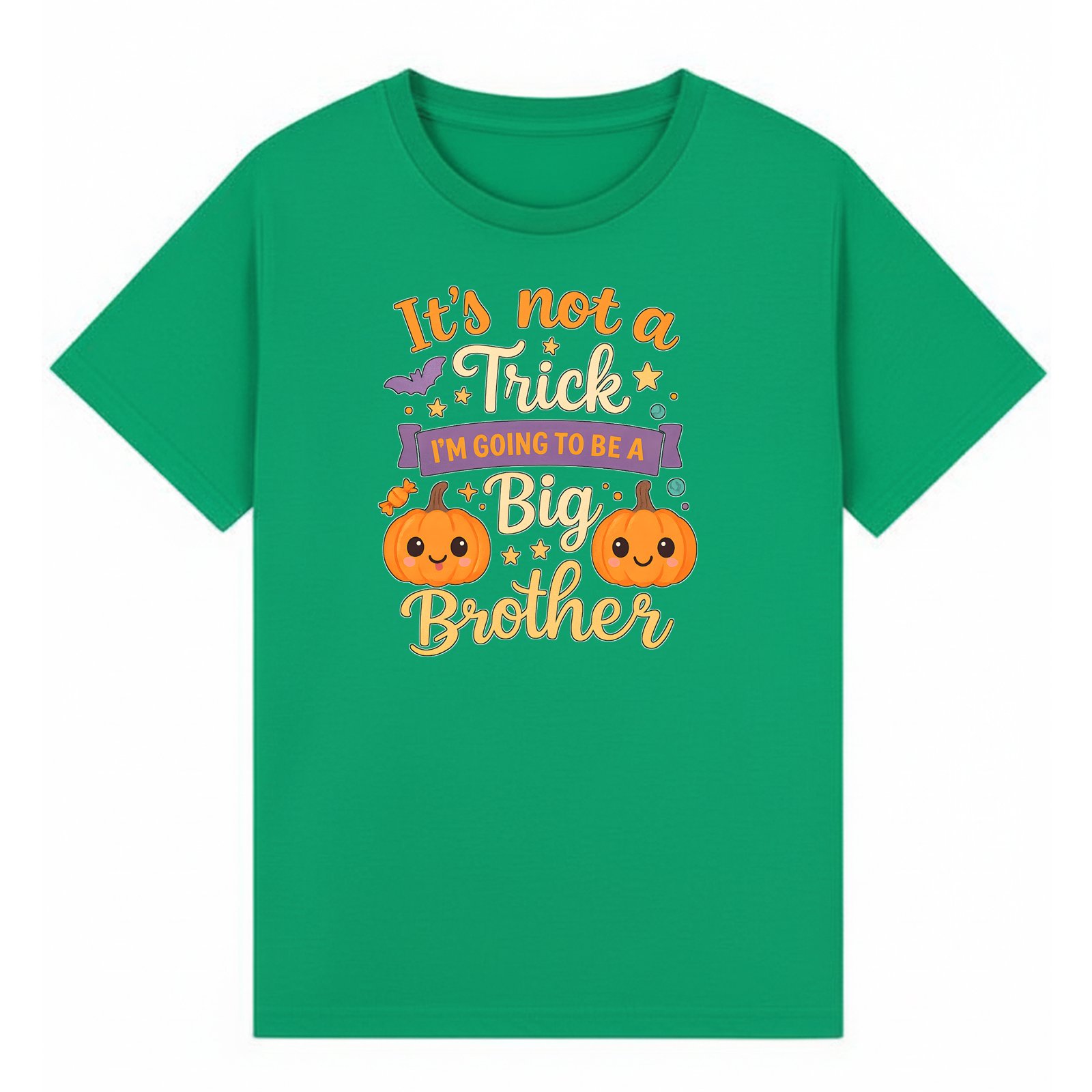 BGBRO31 artwork on irish green T-shirt