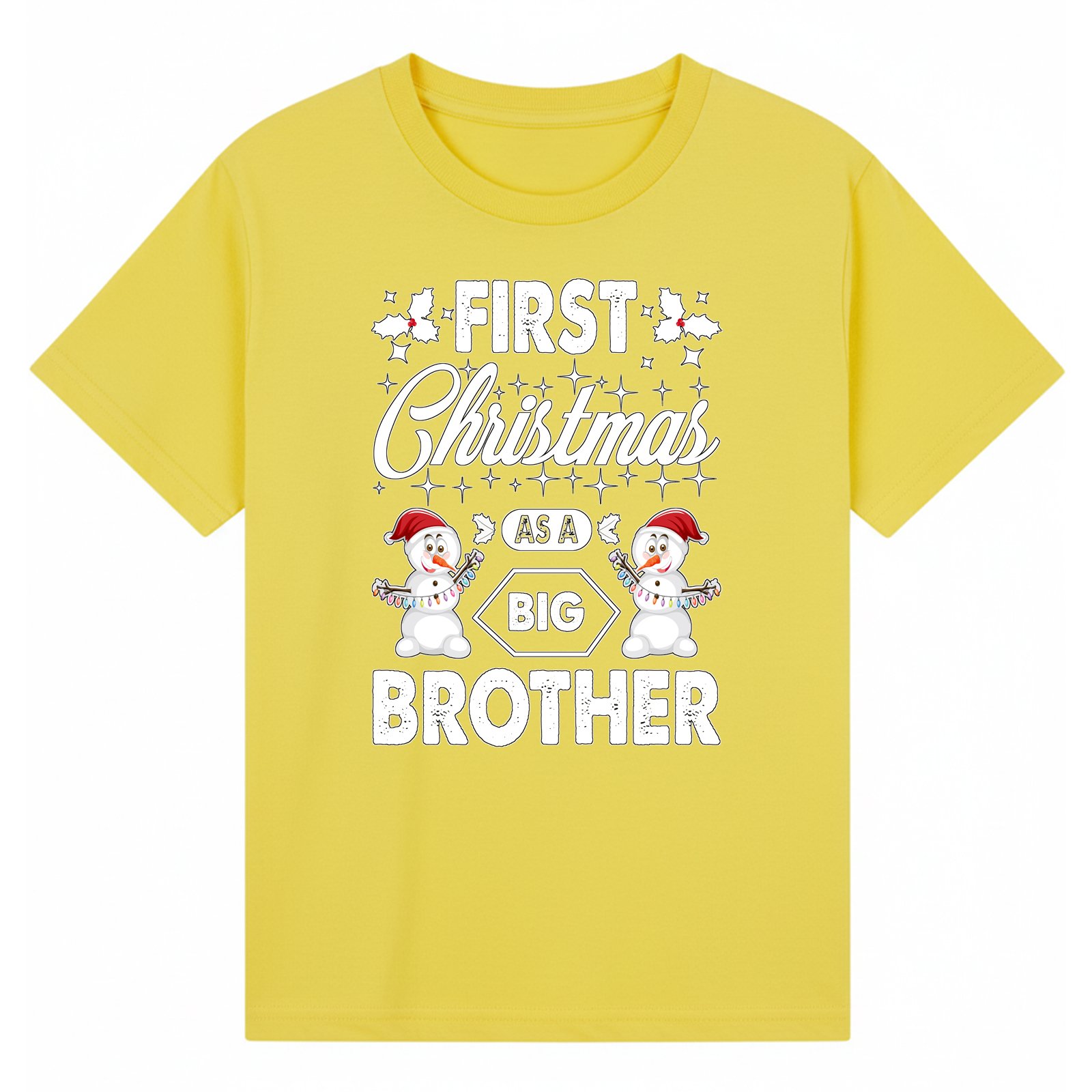 BGBRO41 artwork on yellow T-shirt