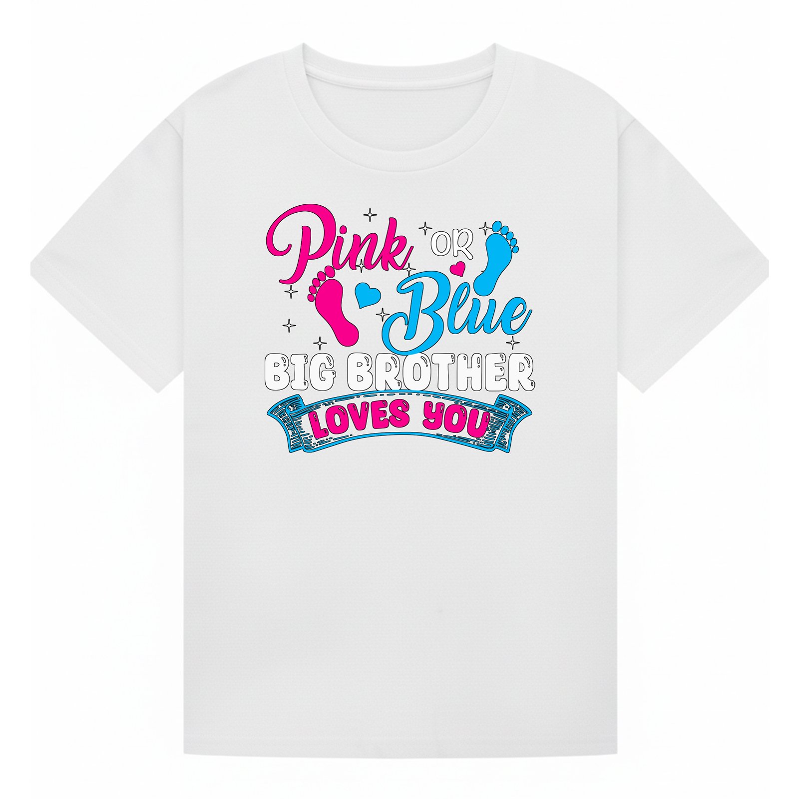 BGBRO42 artwork on white T-shirt