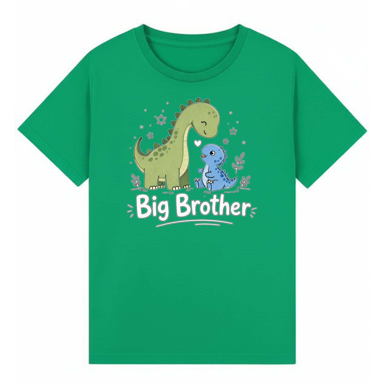 BGBRO48 artwork on irish green T-shirt