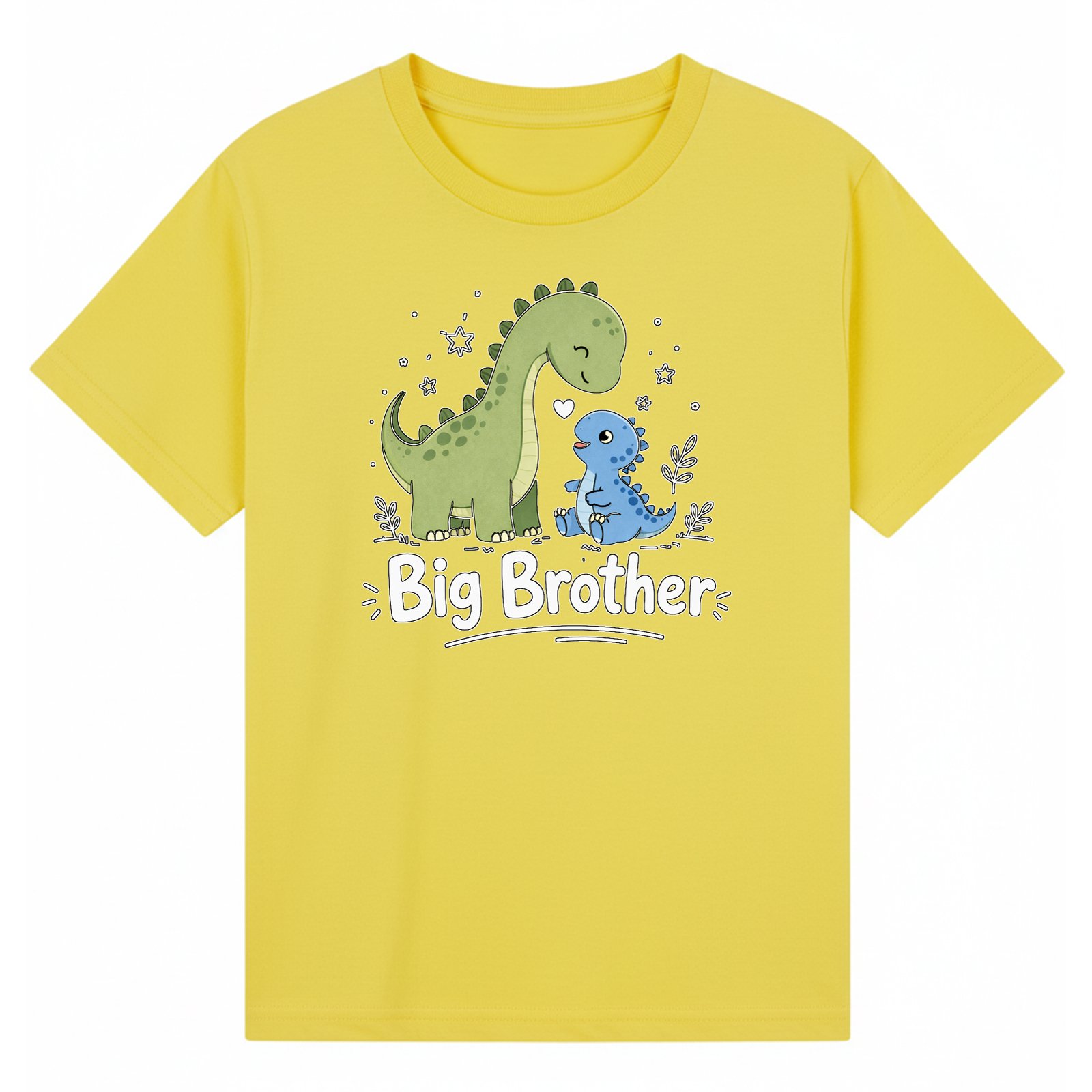 BGBRO48 artwork on yellow T-shirt